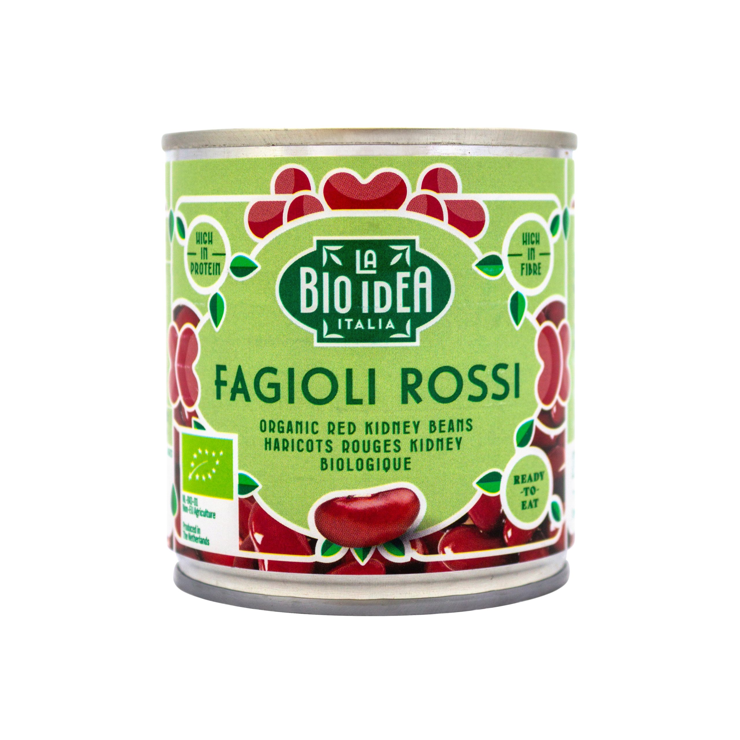 Fazole červená ledvina sterilovaná 200 g BIO   BIO IDEA la Bio Idea