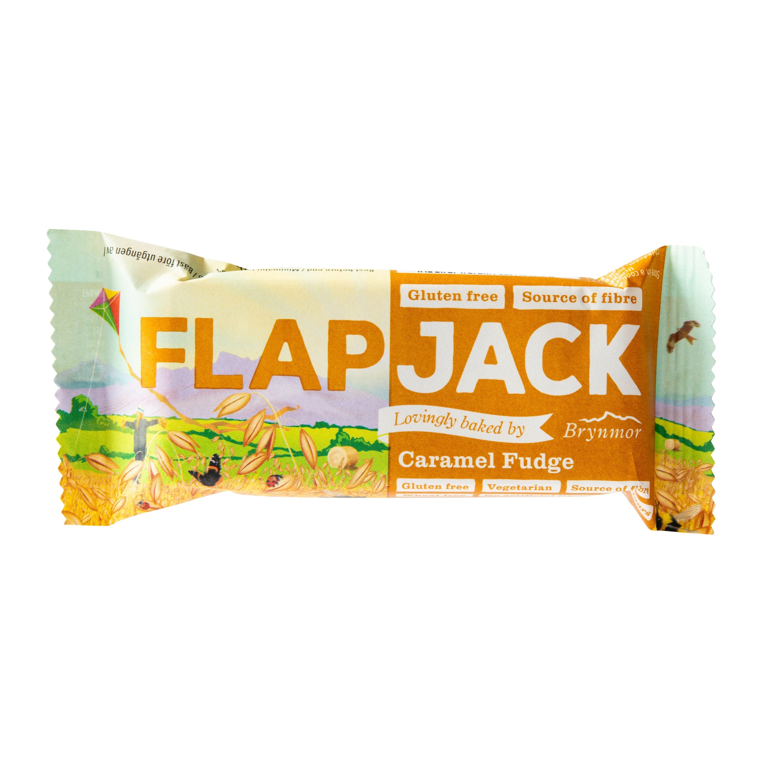 Flapjack ovesný karamel bezlepkový 80 g   BRYNMOR Brynmor