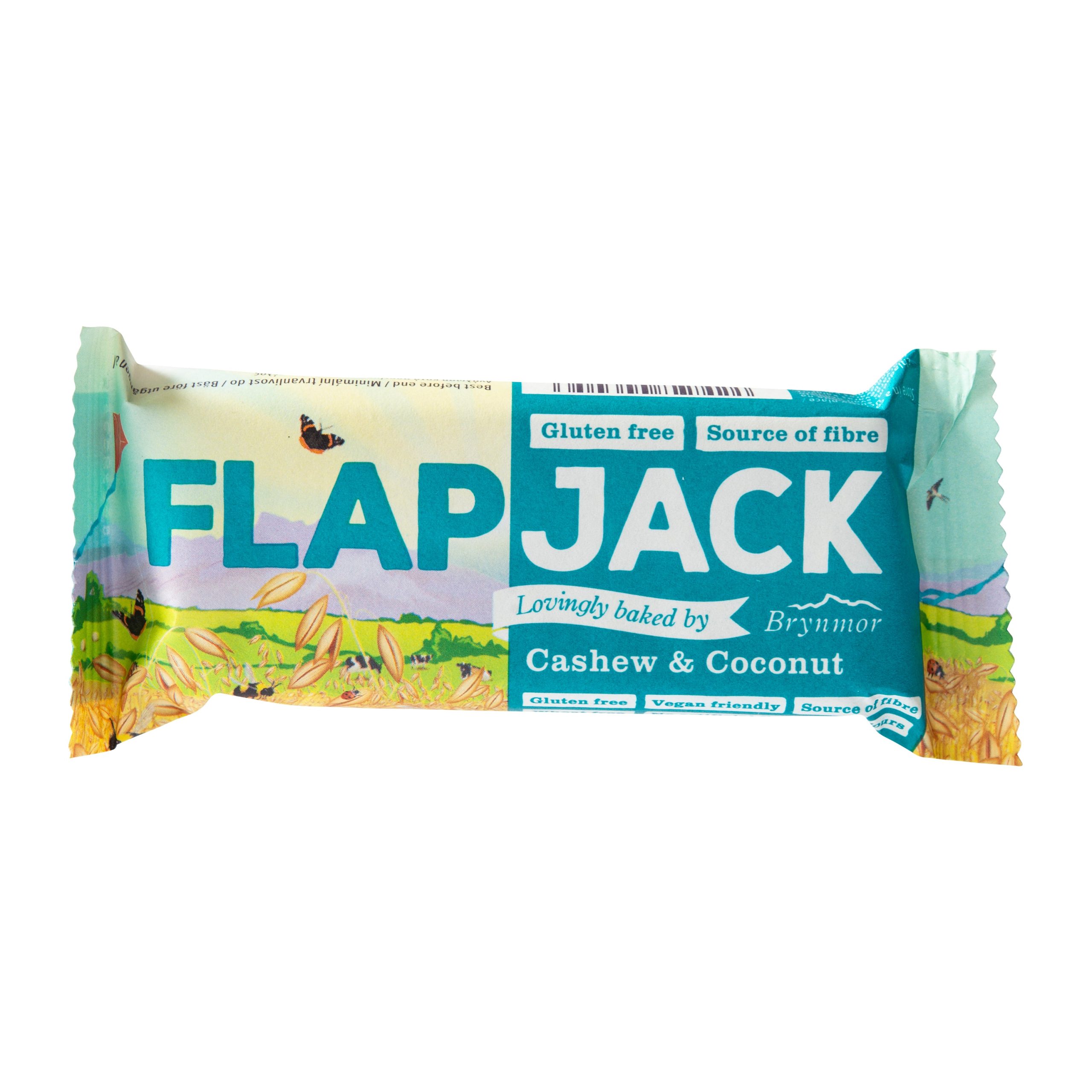Flapjack ovesný kešu-kokos bezlepkový 80 g   BRYNMOR Brynmor