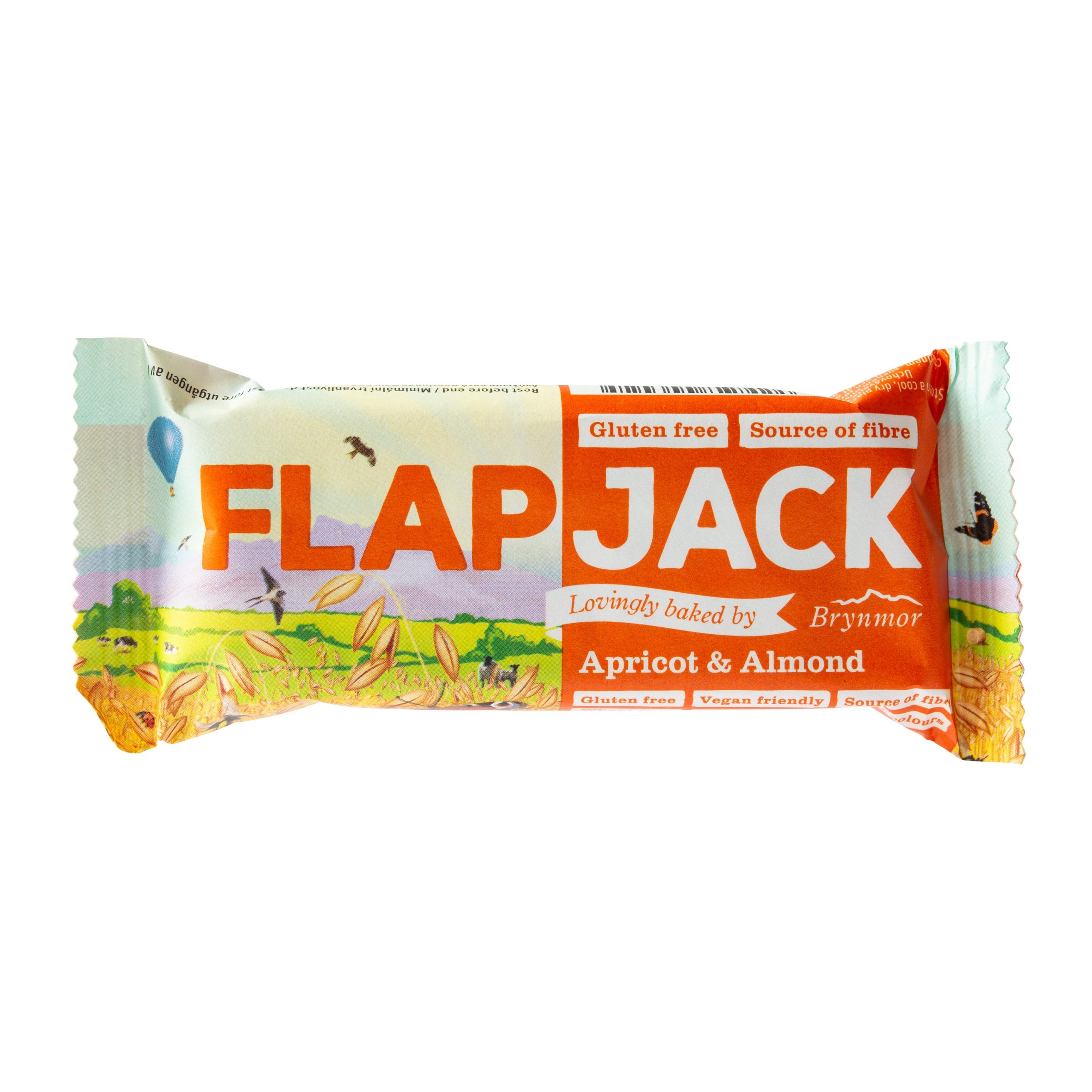 Flapjack ovesný meruňka-mandle bezlepkový 80 g   BRYNMOR Brynmor