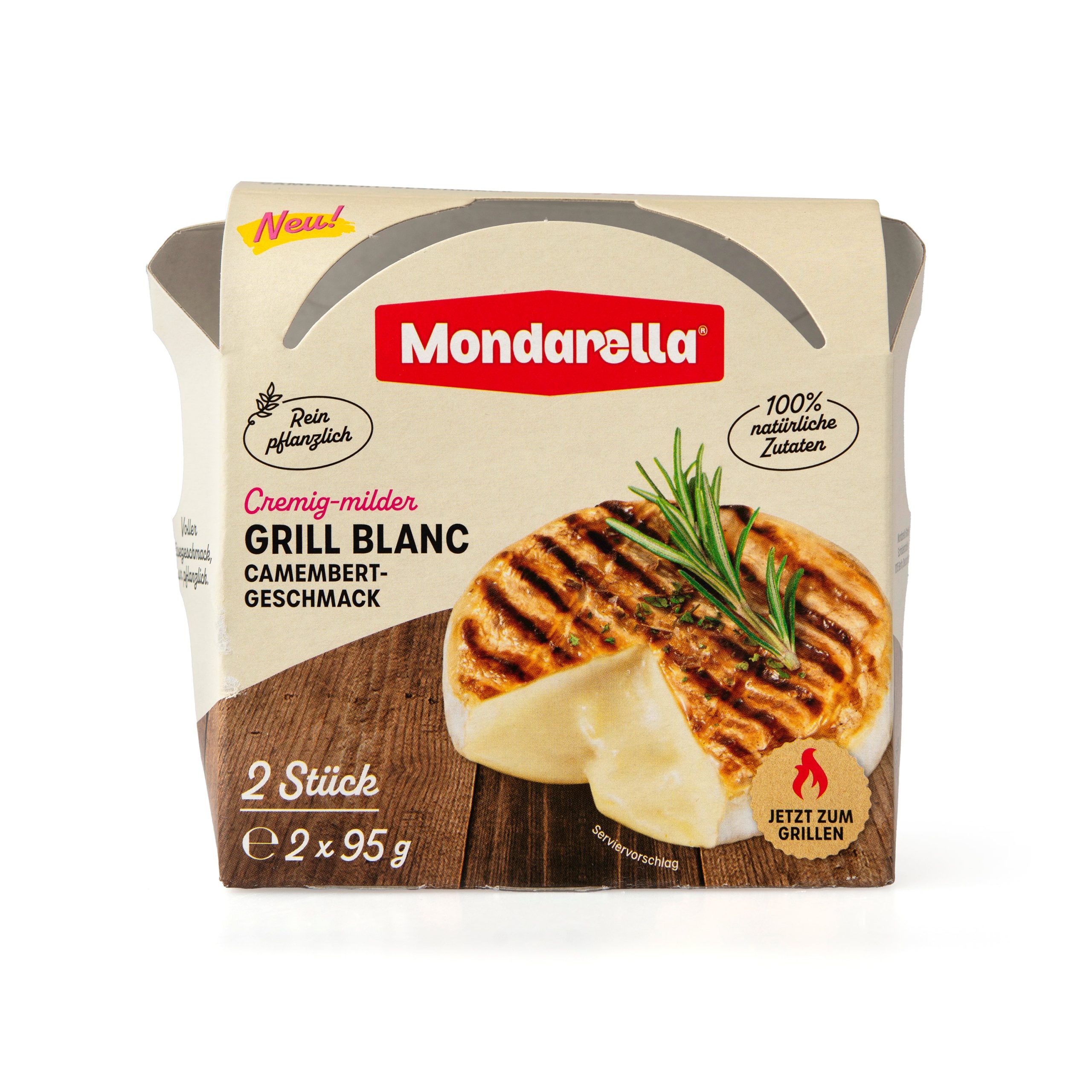 Grill Blanc s příchutí camembert 190 g   MONDARELLA Mondarella