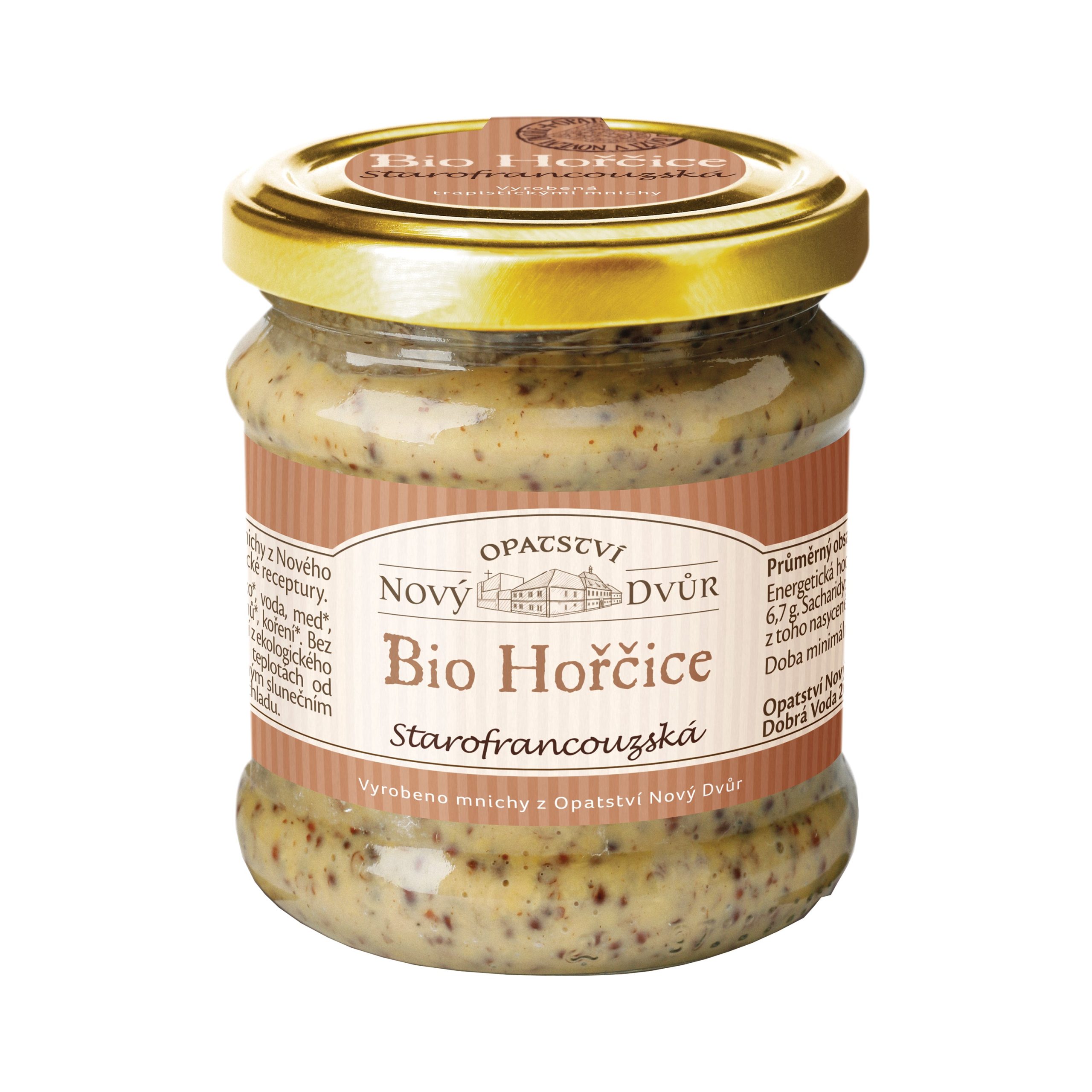 Hořčice starofrancouzská 195 g BIO   LABORA Labora