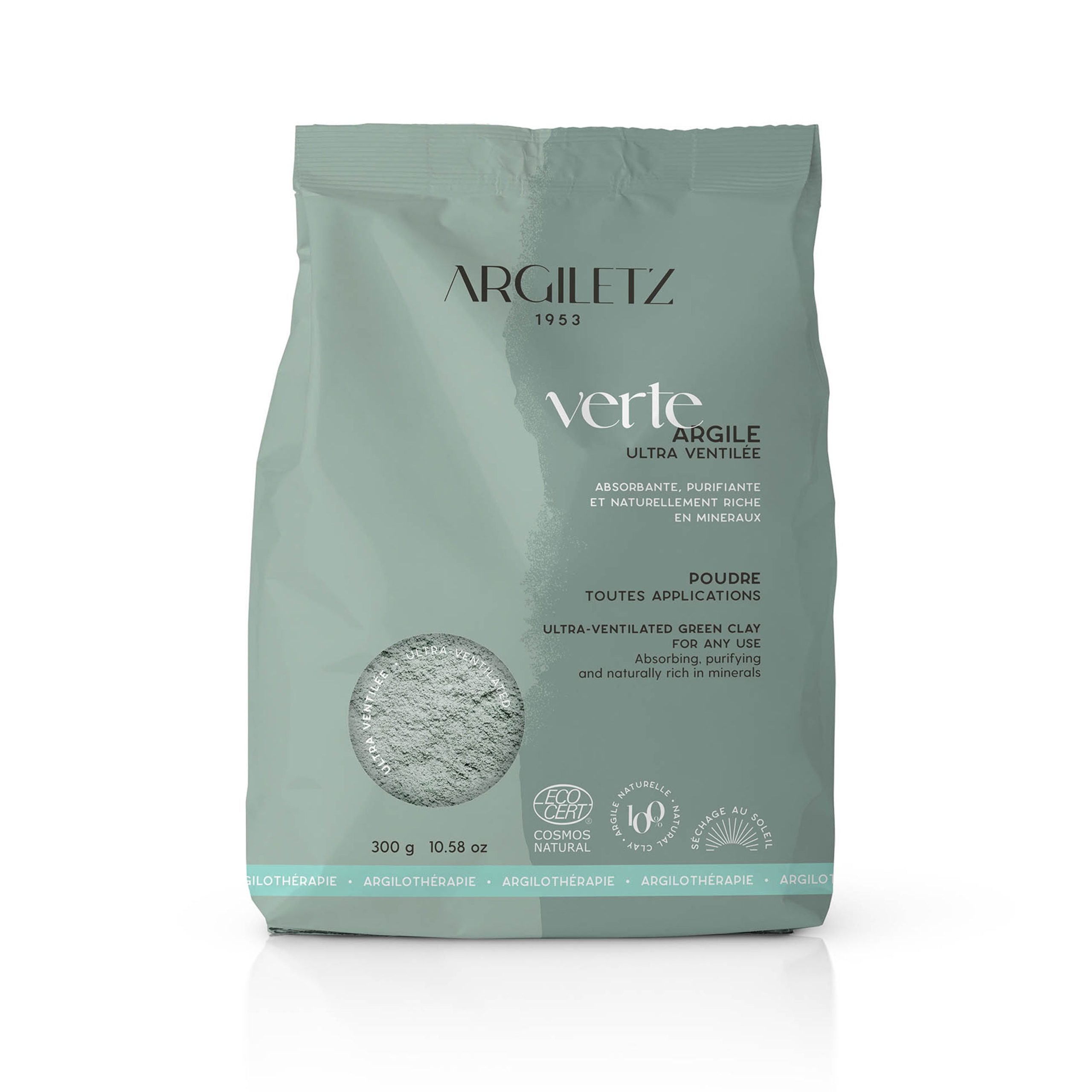 Jíl zelený ultra ventilovaný 300 g   ARGILETZ Argiletz