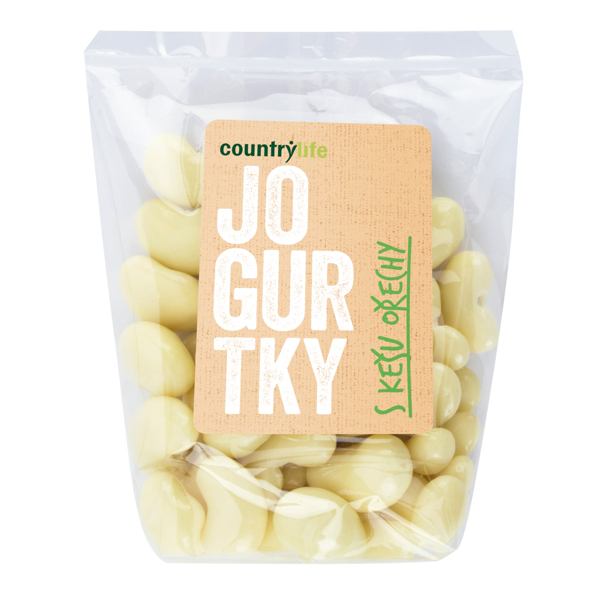 Jogurtky s kešu ořechy 100 g   COUNTRY LIFE Country Life