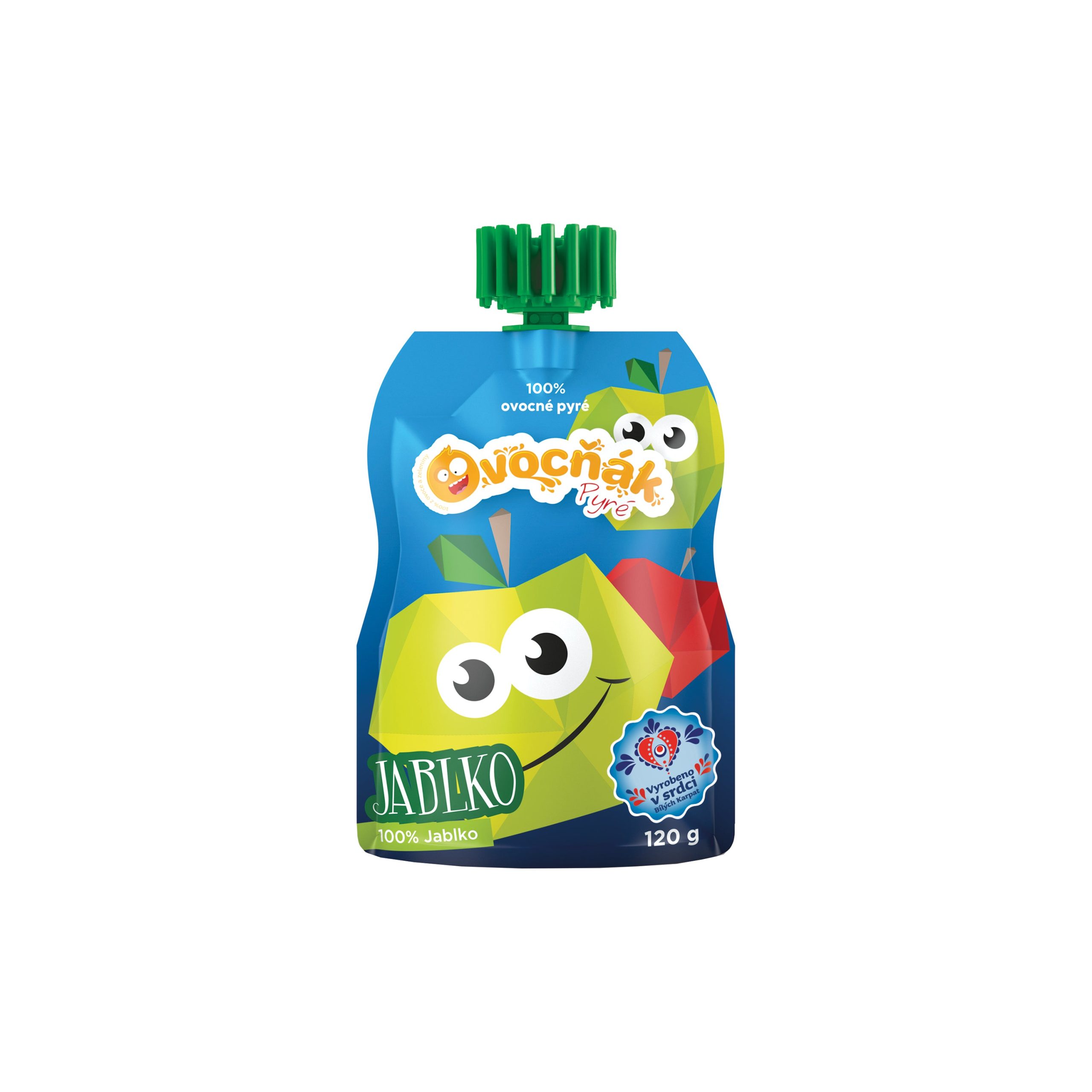 Kapsička jablko 100 %  120 g   OVOCŇÁK Ovocňák