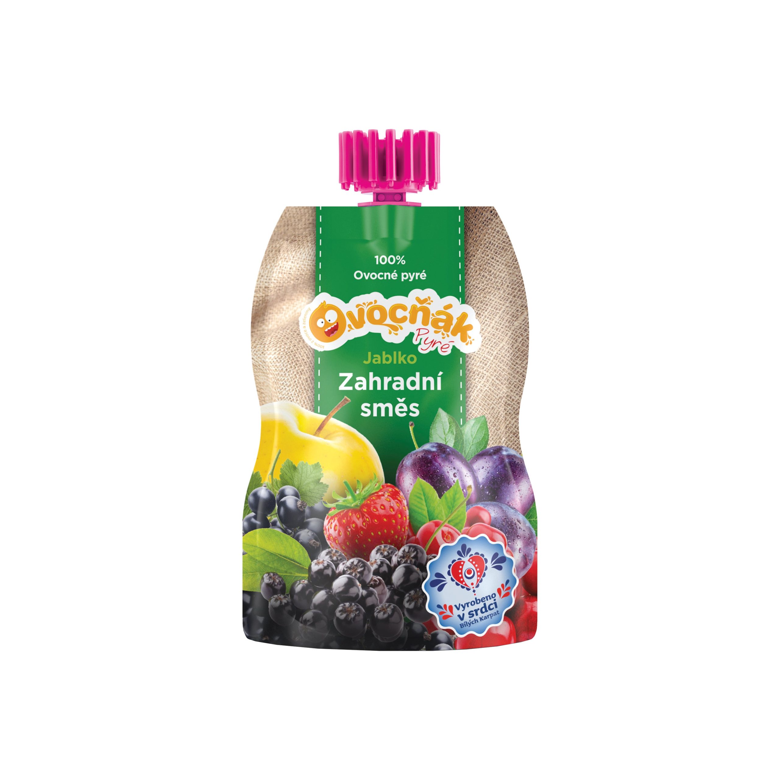 Kapsička jablko-zahradní směs 200 g   OVOCŇÁK Ovocňák
