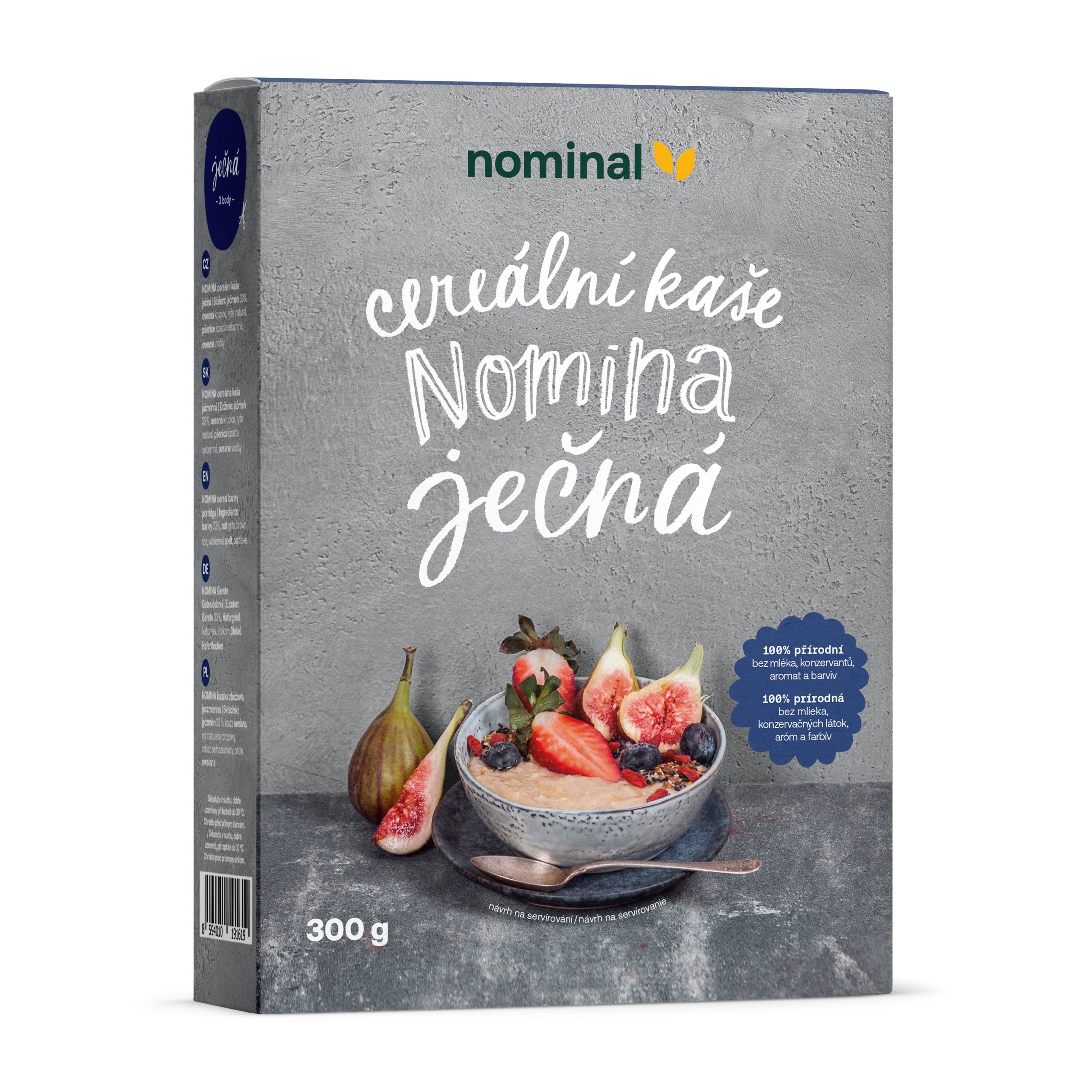 Kaše ječná Nomina 300 g   NOMINAL Nominal