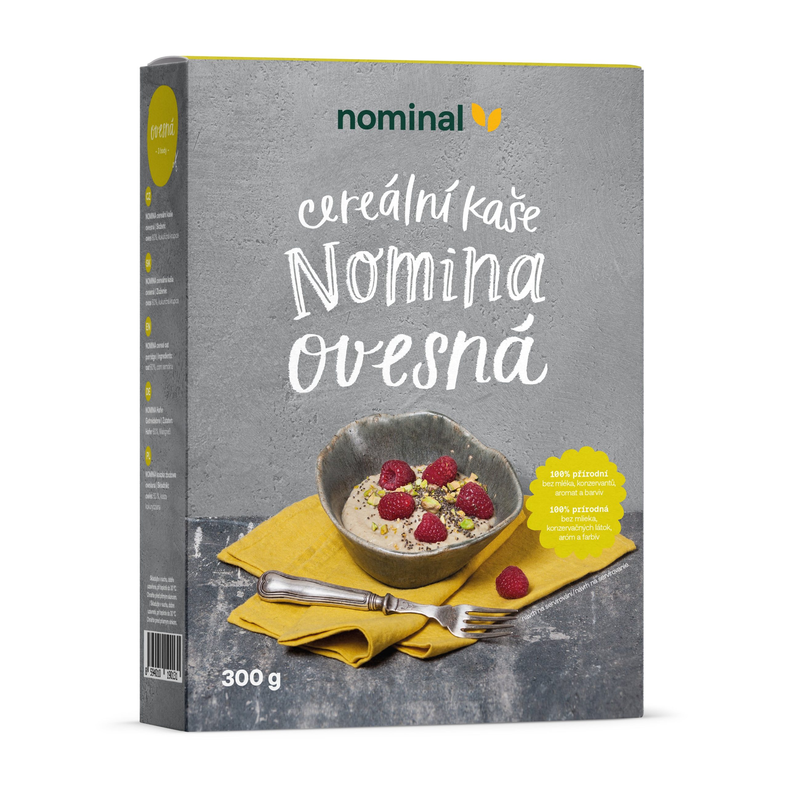 Kaše ovesná Nomina 300 g   NOMINAL Nominal