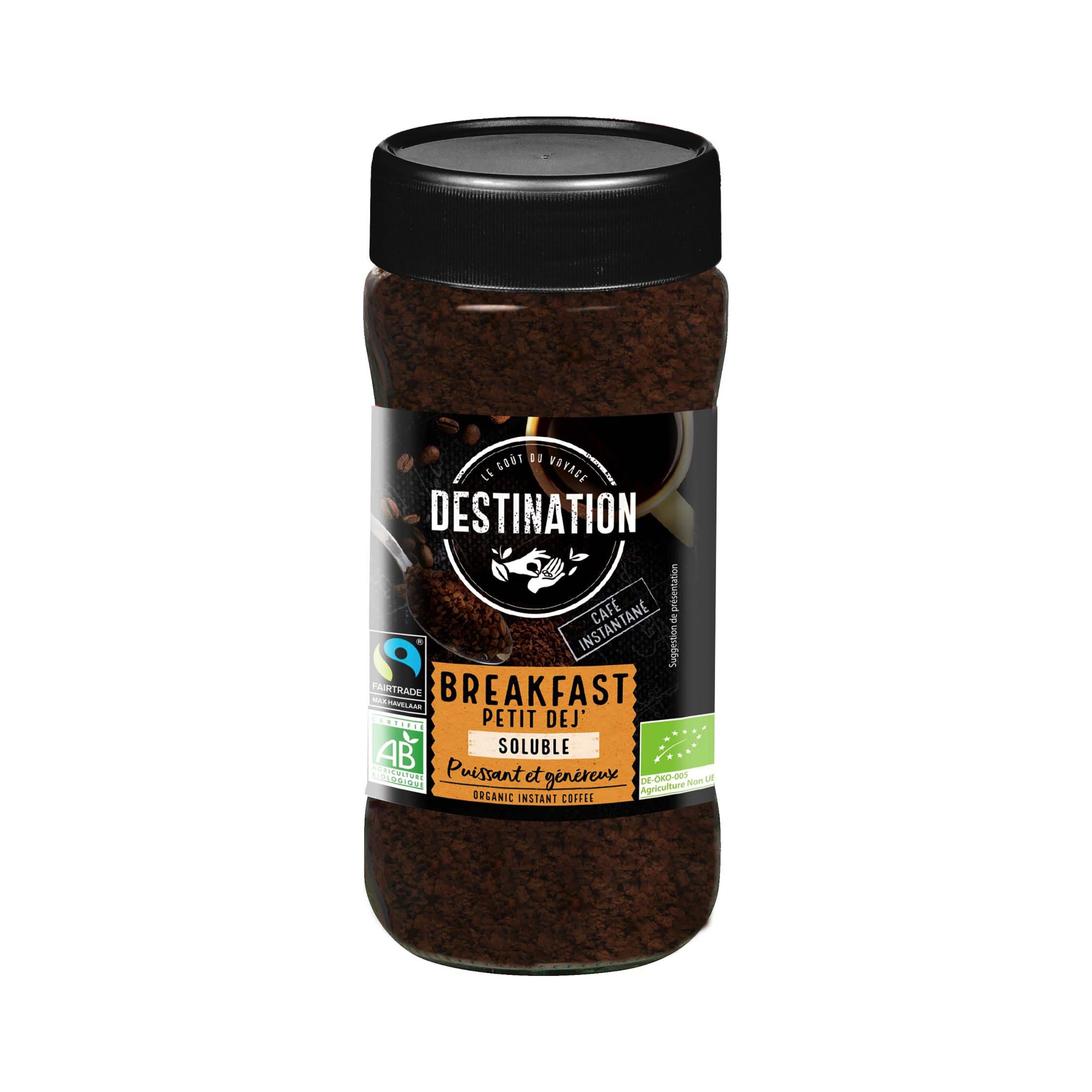 Káva instantní Breakfast 100 g BIO   DESTINATION Destination
