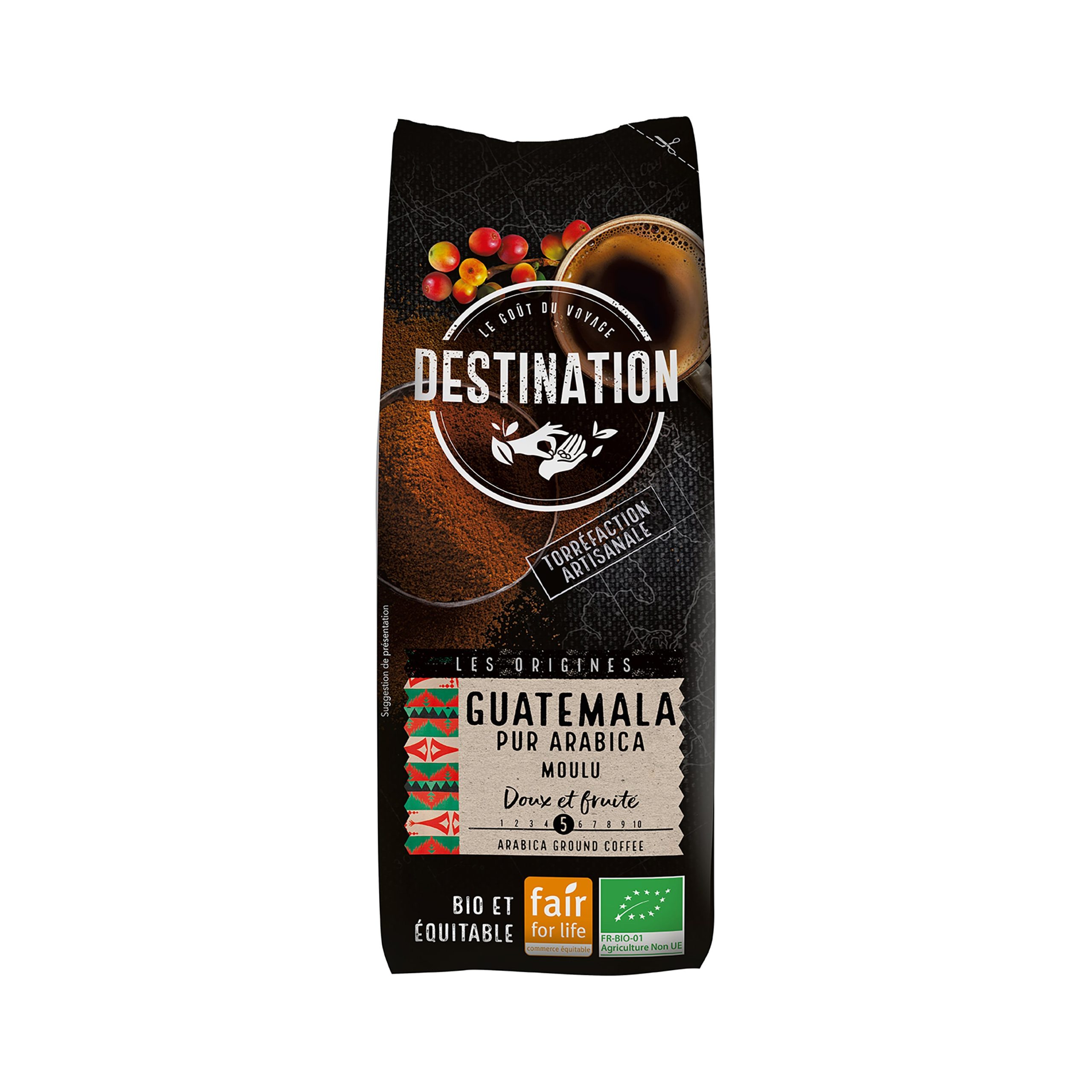 Káva mletá Guatemala 250 g BIO   DESTINATION Destination