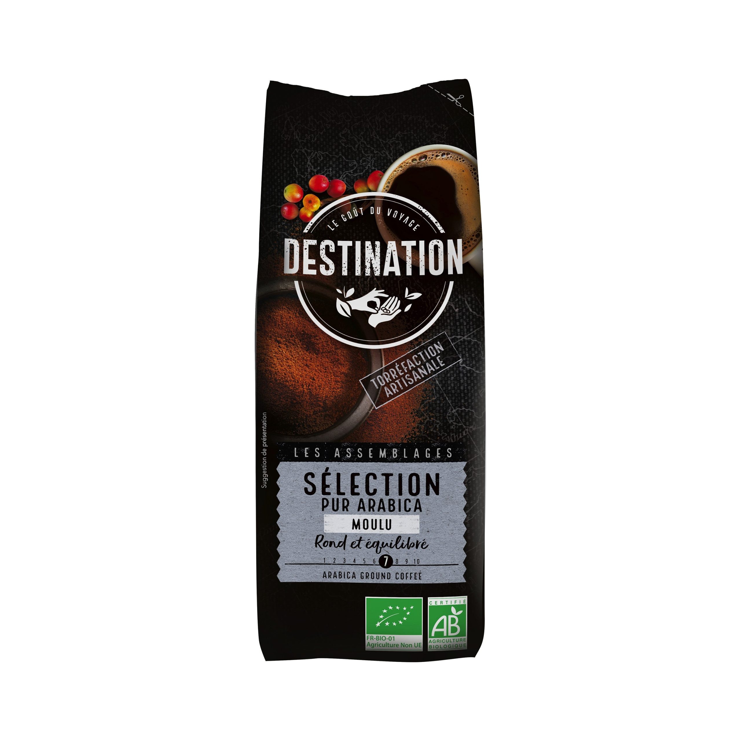Káva mletá Selection 250 g BIO   DESTINATION Destination