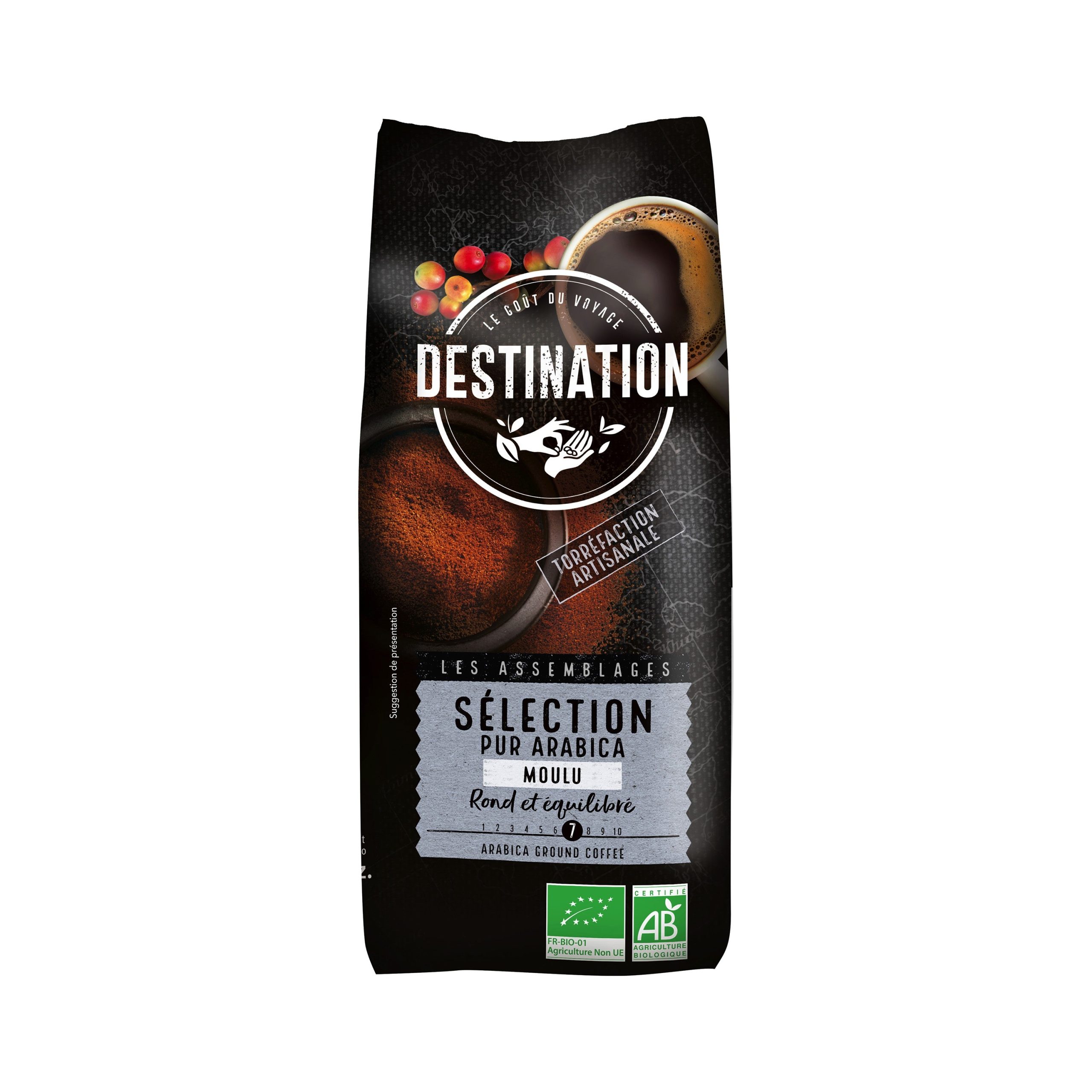 Káva mletá Selection 500 g BIO   DESTINATION Destination