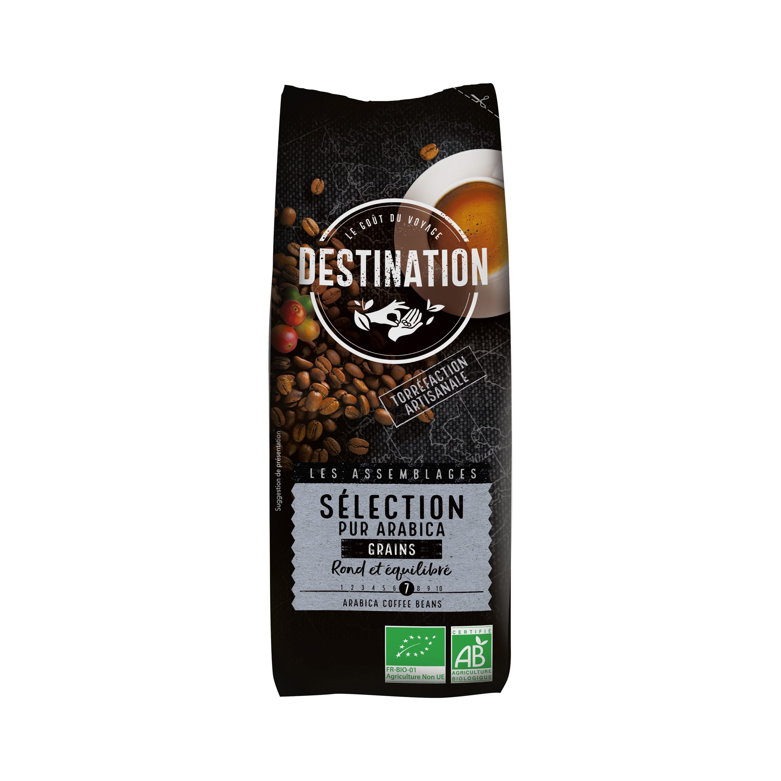Káva zrnková Selection 250 g BIO   DESTINATION Destination