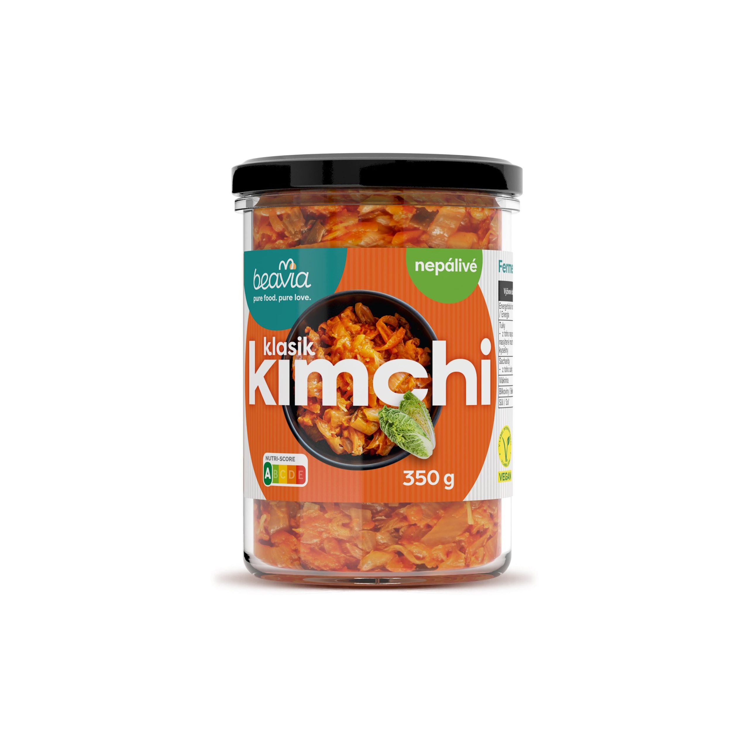 Kimchi klasik nepálivé pasterované 350 g   I LOVE HUMMUS/BEAVIA I Love Hummus