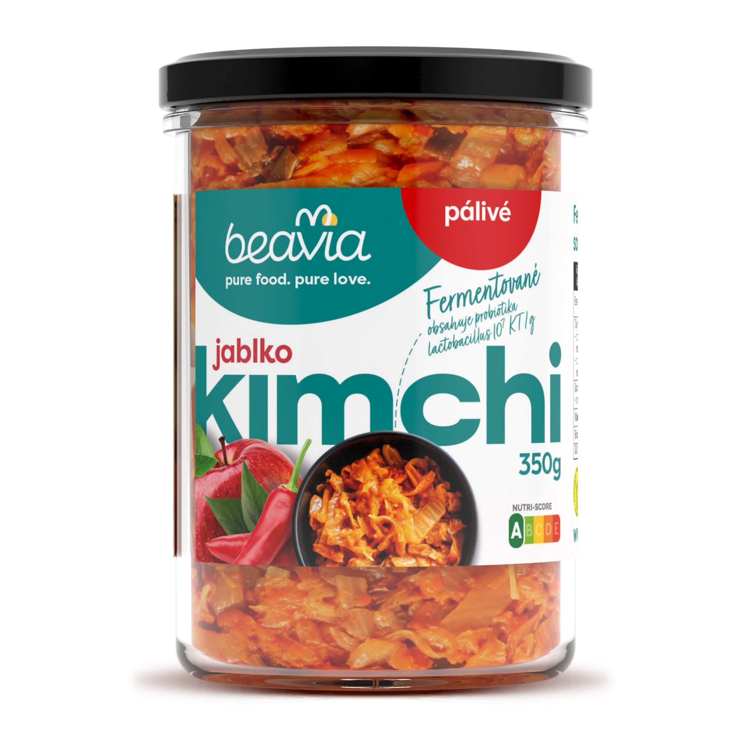 Kimchi s jablkem pálivé 350 g   I LOVE HUMMUS/BEAVIA I Love Hummus