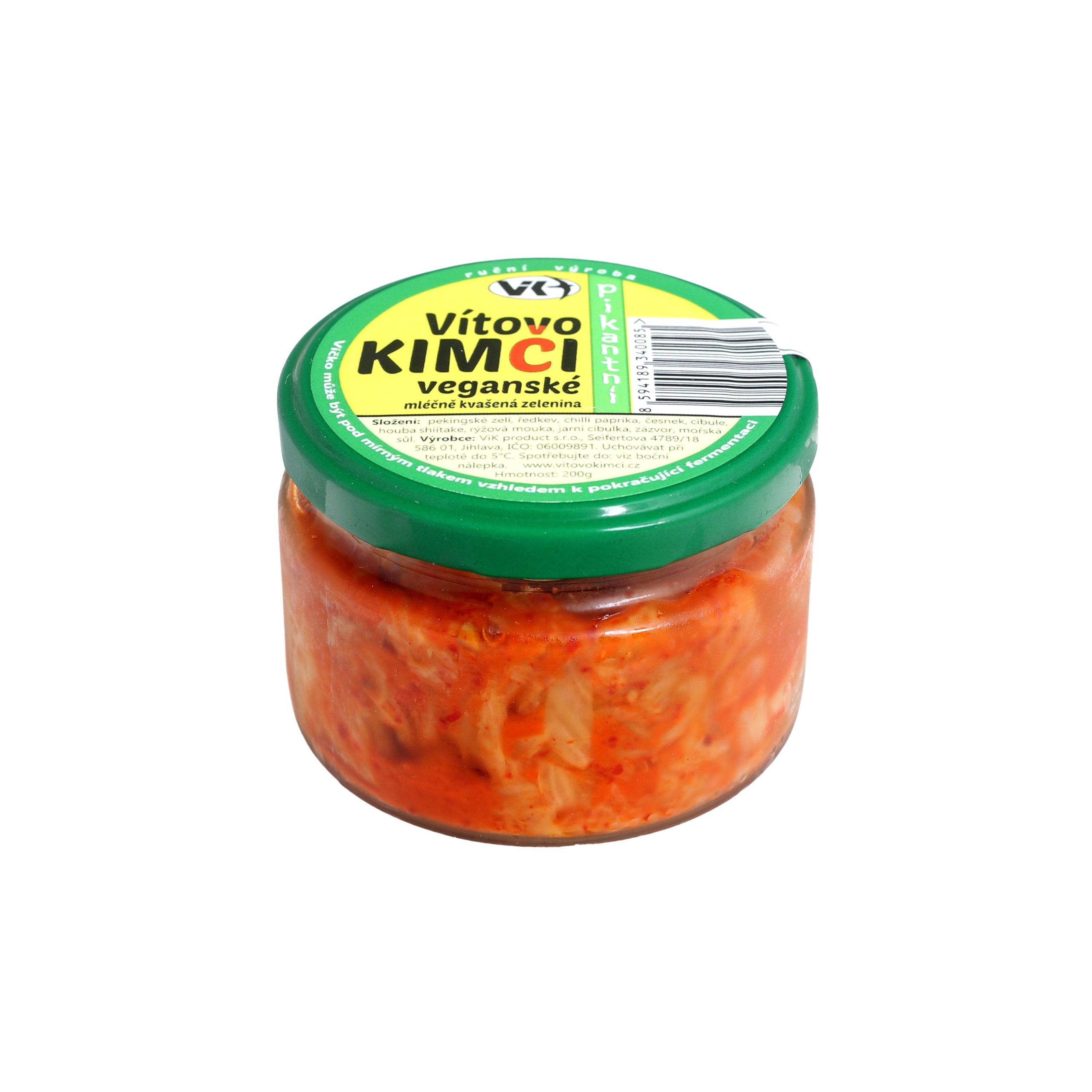 Kimči Vítovo vegan 200 g   VIK PRODUCT ViK product