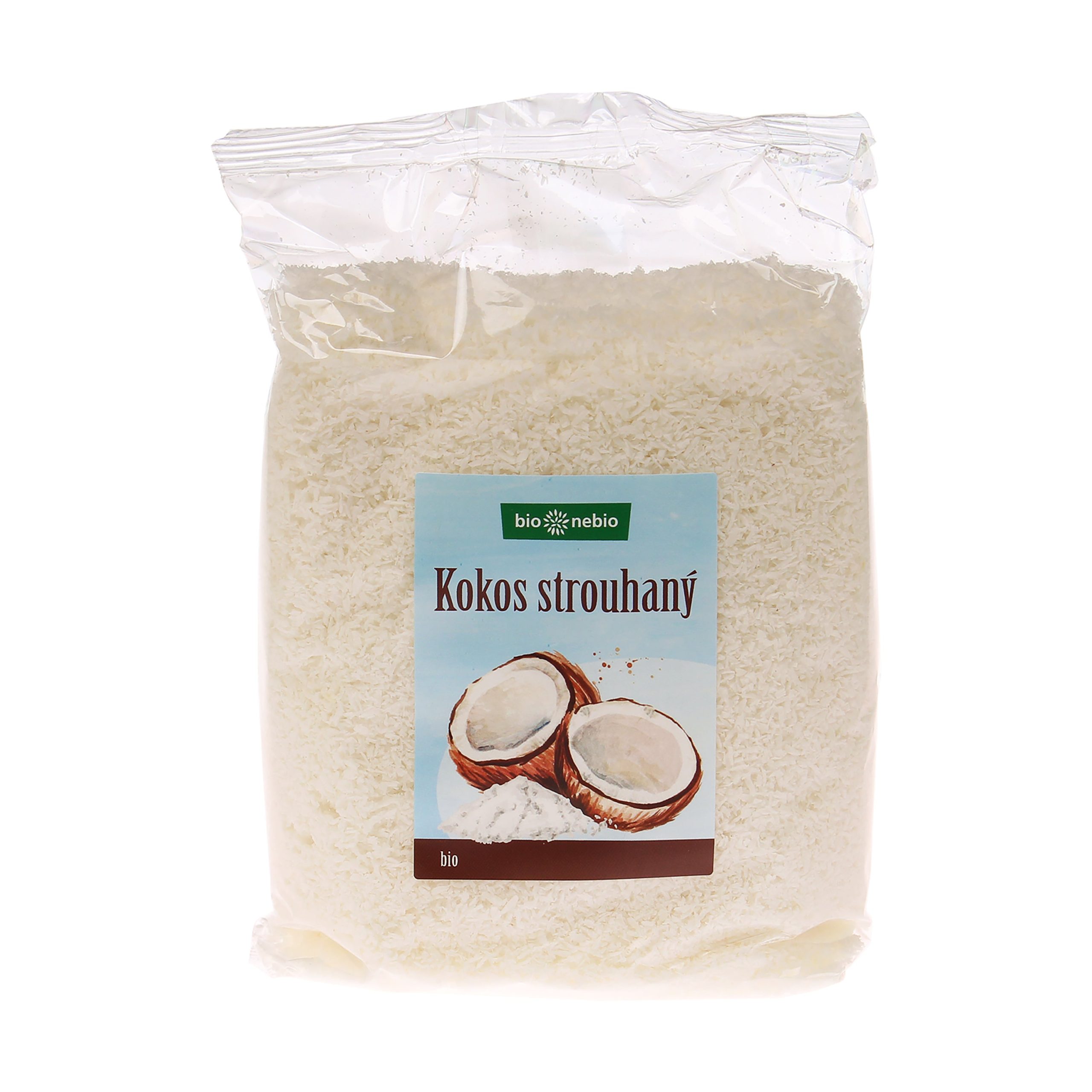 Kokos strouhaný 400 g BIO   BIO NEBIO Bio nebio