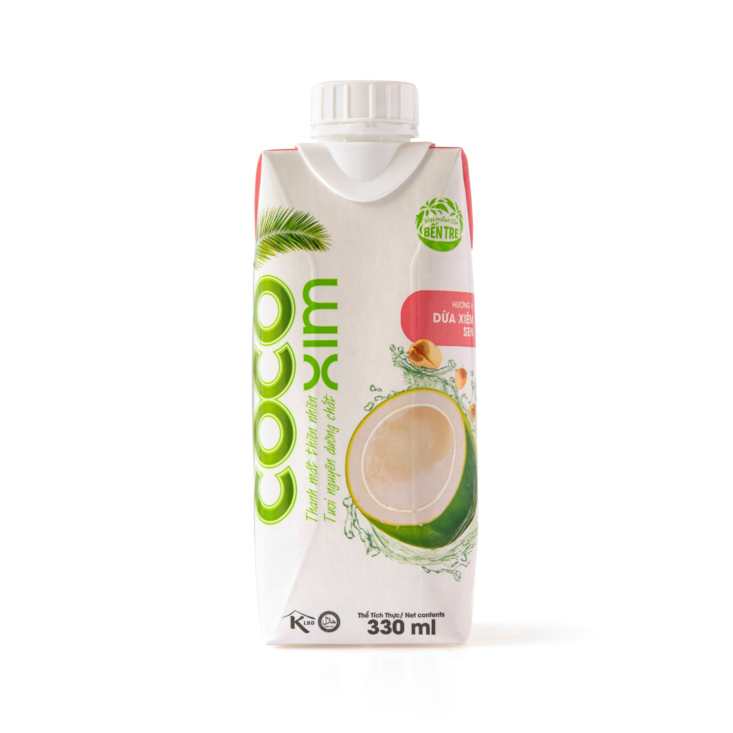 Kokosová voda s příchutí lotosu 330 ml   COCOXIM Cocoxim