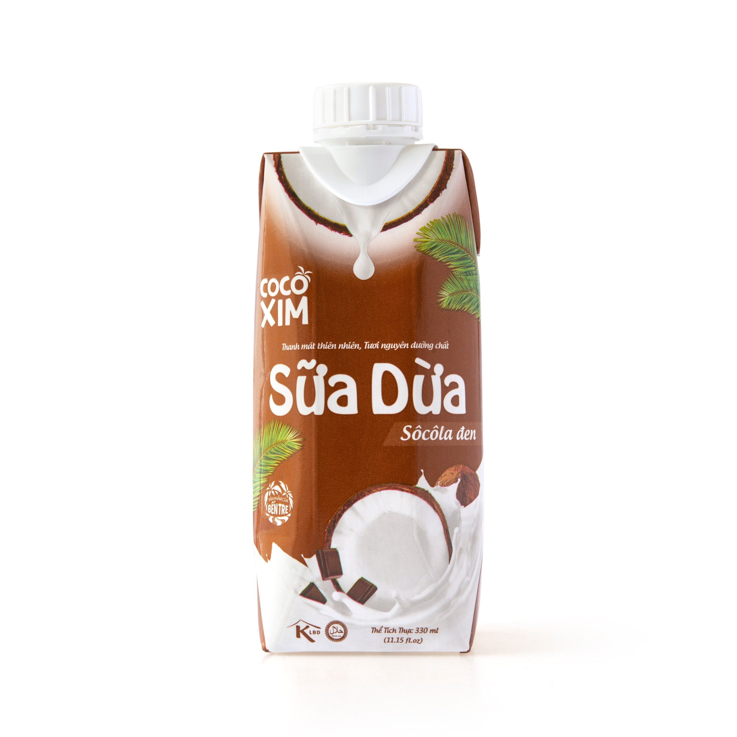Kokosový nápoj s příchutí čokolády 330 ml   COCOXIM Cocoxim