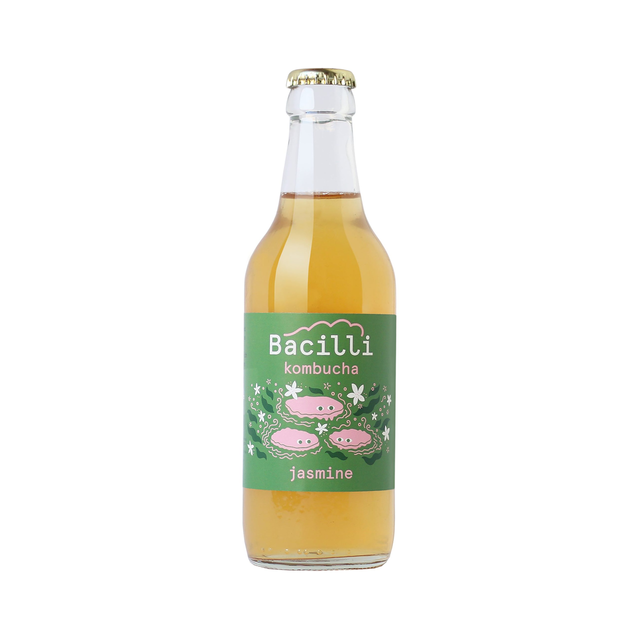 Kombucha Jasmín 330 ml BIO   BACILLI Bacilli