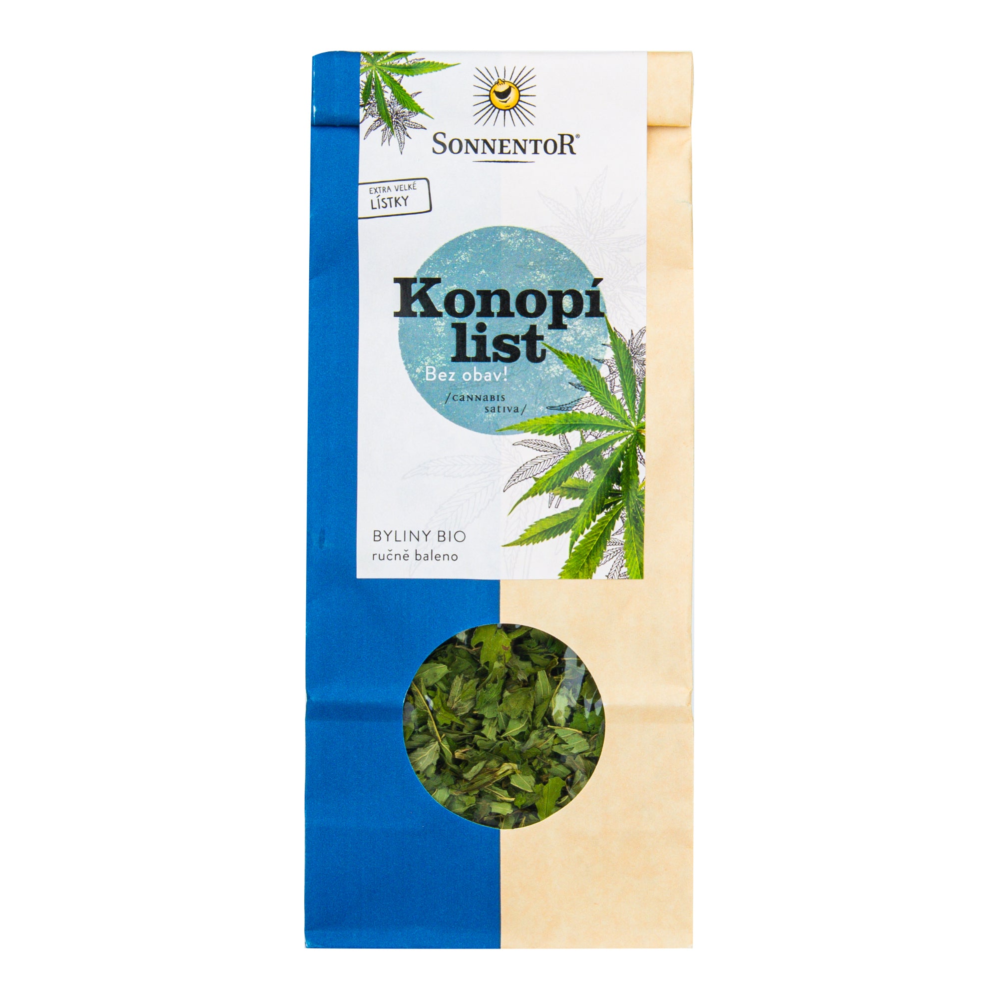 Konopí list sypaný 40 g BIO   SONNENTOR Sonnentor