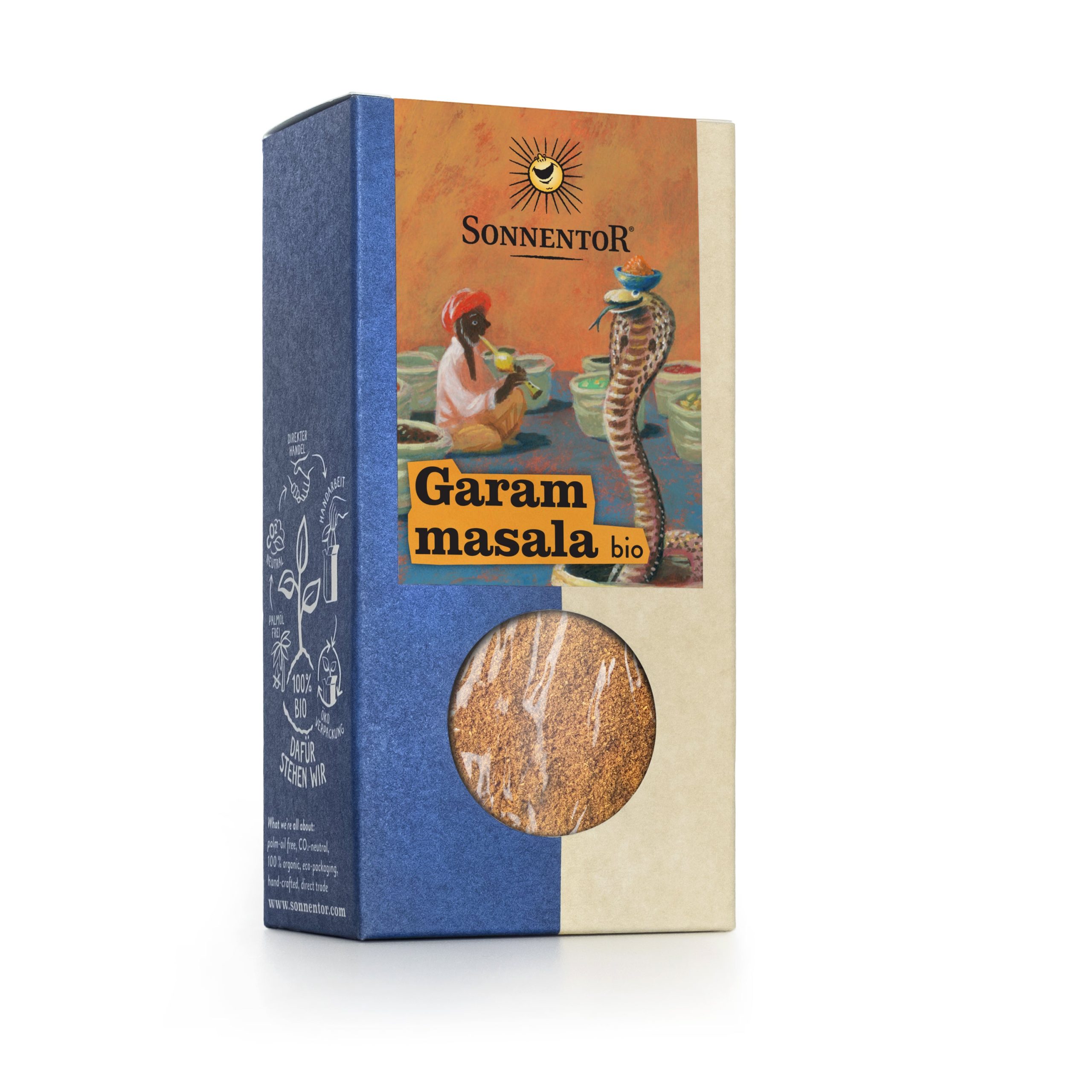 Koření Garam Masala mleté 55 g BIO   SONNENTOR Sonnentor