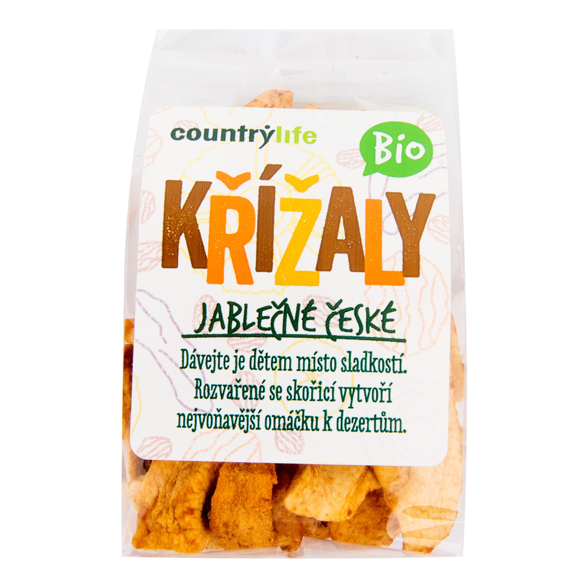 Křížaly jablečné 60 g BIO   COUNTRY LIFE Country Life