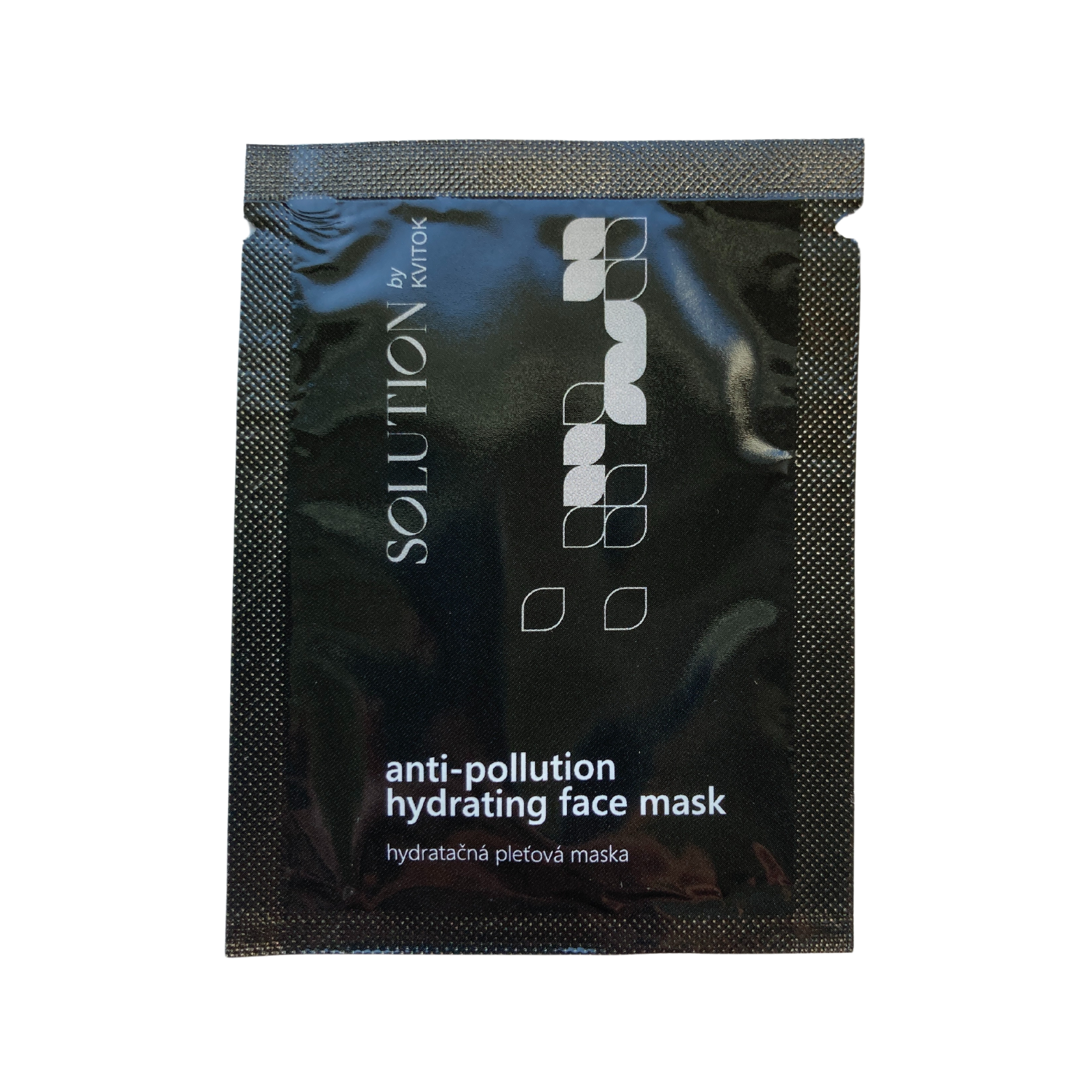 Kvitok Solution Anti-pollution Hydratační pleťová maska - 2 ml - vzorek - intenzivní hydratace a obnova mikrobiomu Kvitok