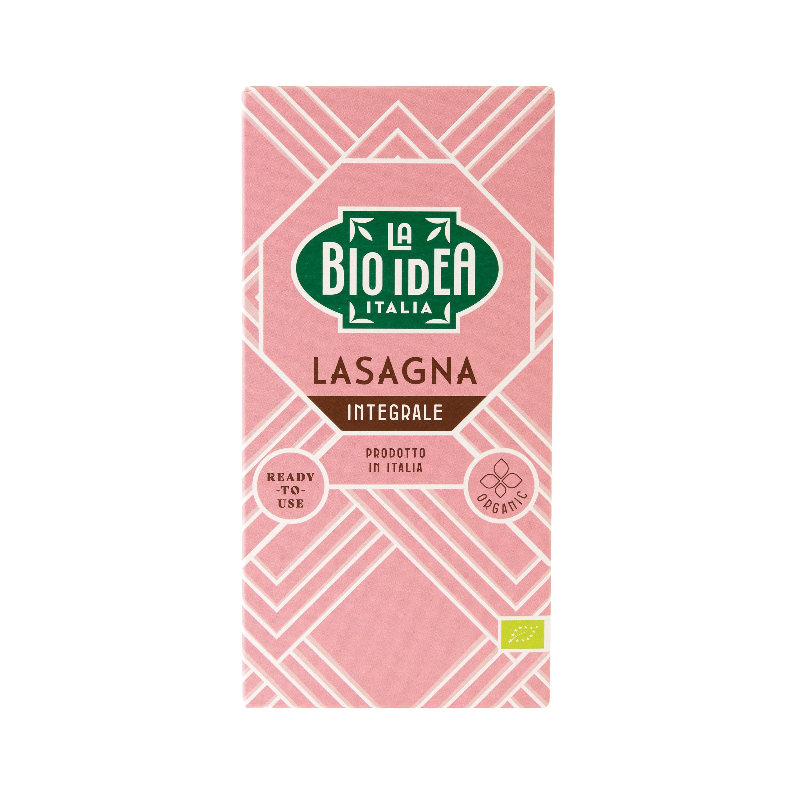 Lasagne pšeničné celozrnné 250 g BIO   BIO IDEA la Bio Idea