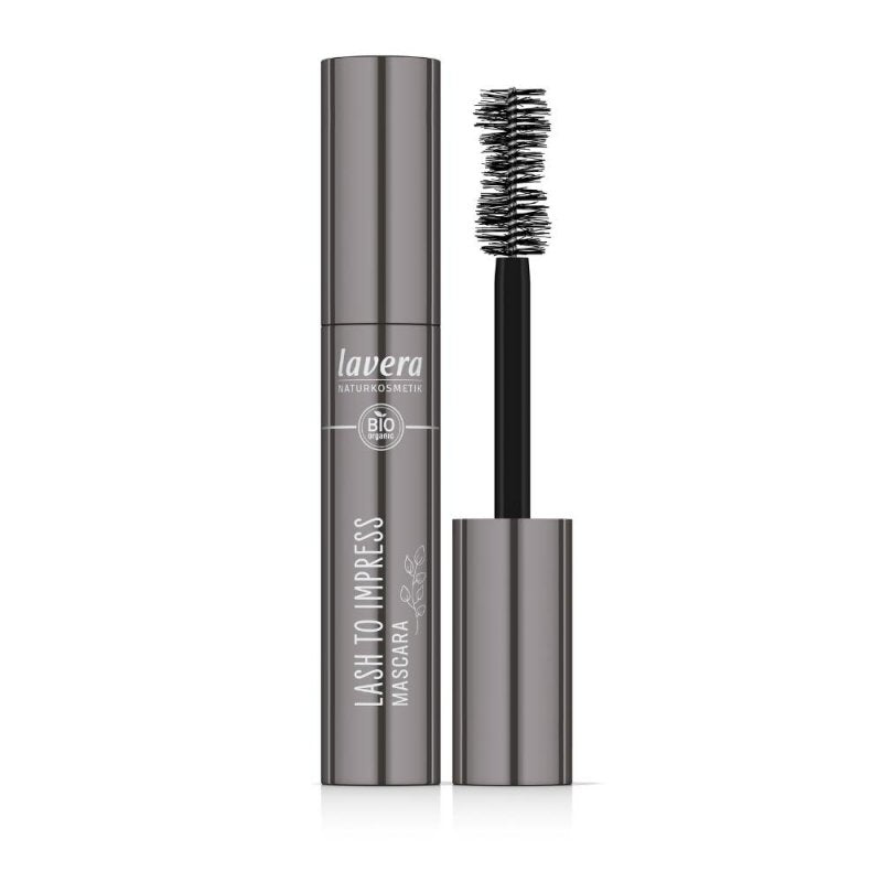 Lavera Řasenka Lash to Impress (13 ml) - černá - pošk. obal - objem a výživa beze šmouh Lavera