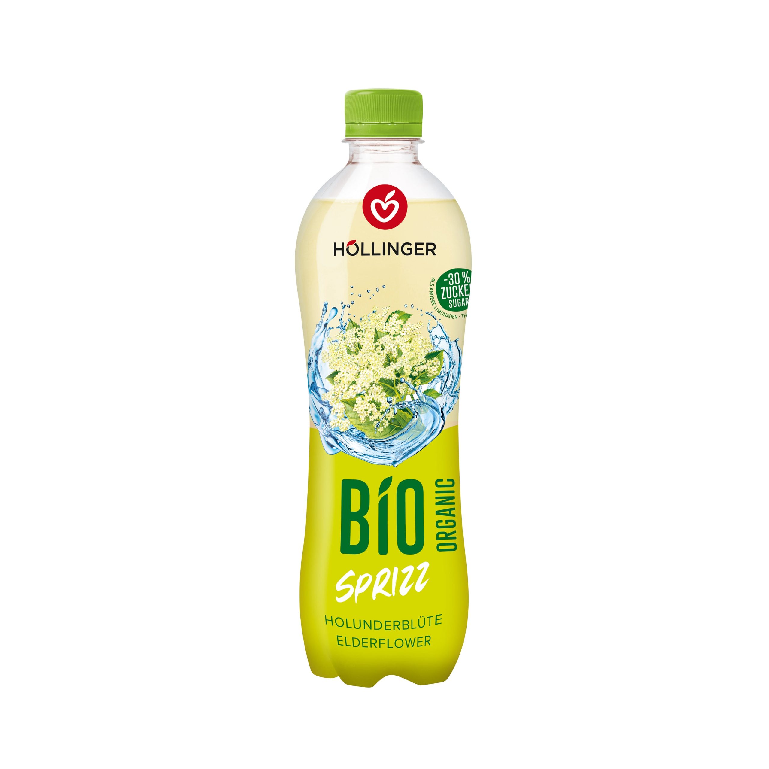Limonáda z květu černého bezu 500 ml BIO   HOLLINGER Hollinger