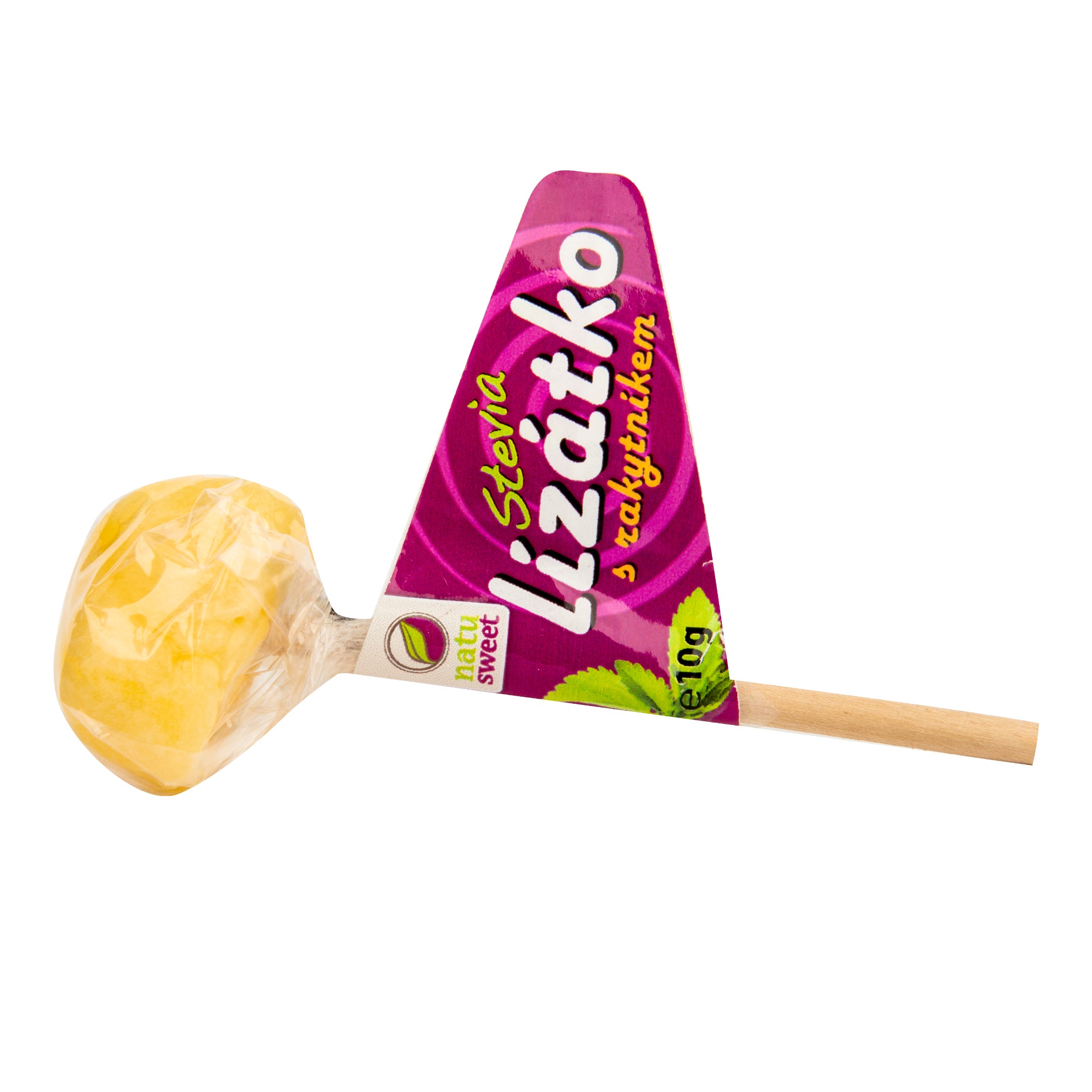 Lízátko s rakytníkem 10 g   NATUSWEET Natusweet