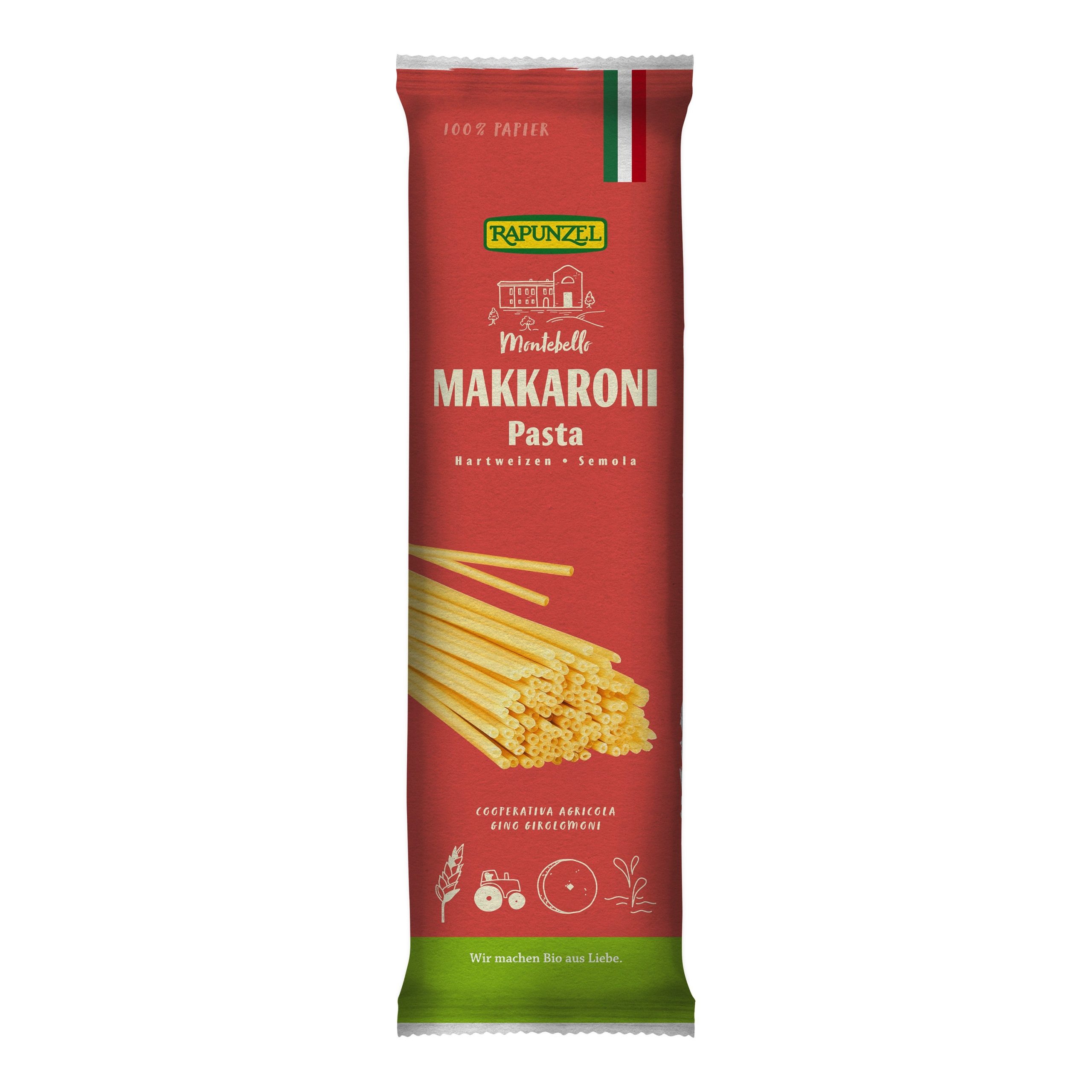 Makaróny semolina 500 g BIO   RAPUNZEL Rapunzel