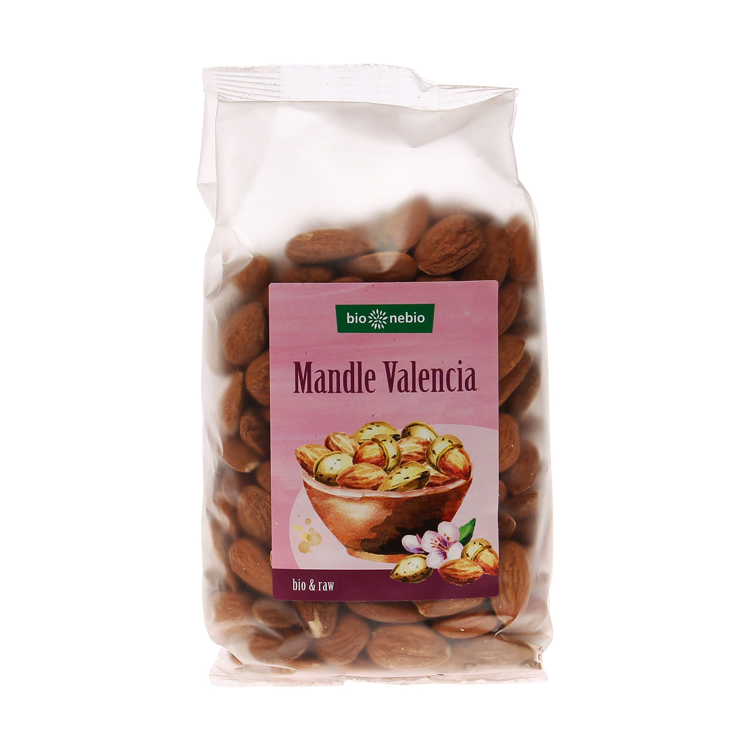 Mandle Valencia 400 g BIO   BIO NEBIO Bio nebio