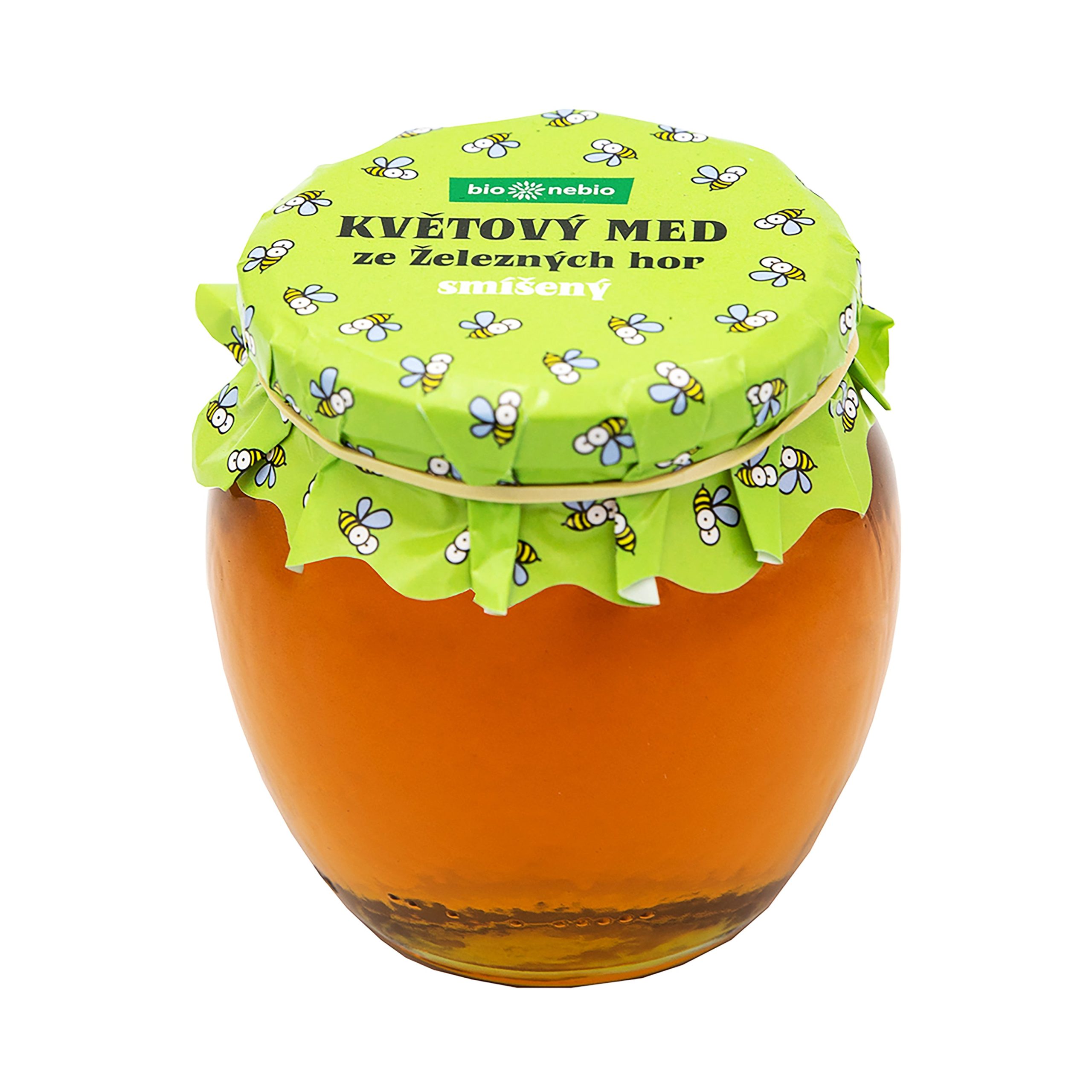 Med květový ze Železných hor smíšený 650 g   BIO NEBIO Bio nebio