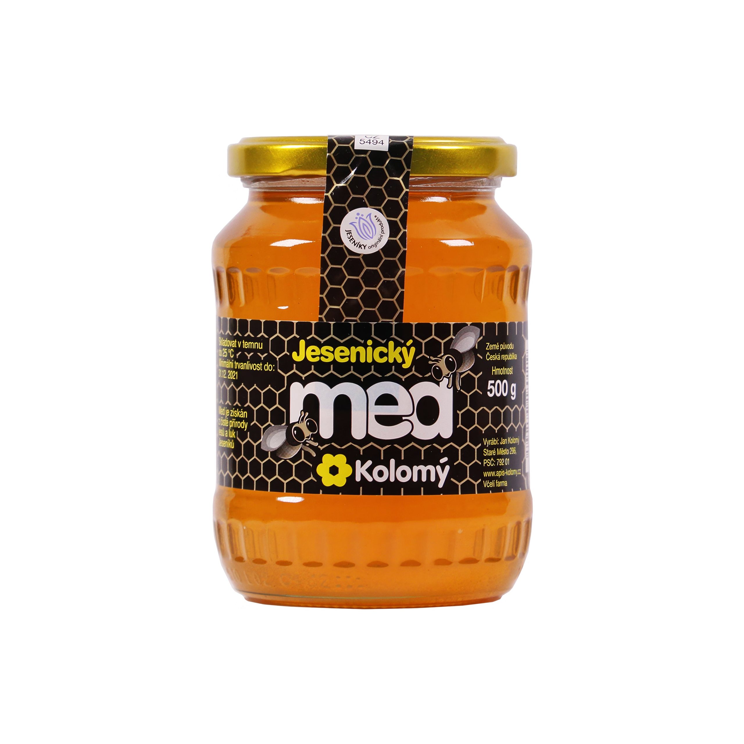 Med lipový 950 g   KOLOMÝ Jan Kolomý