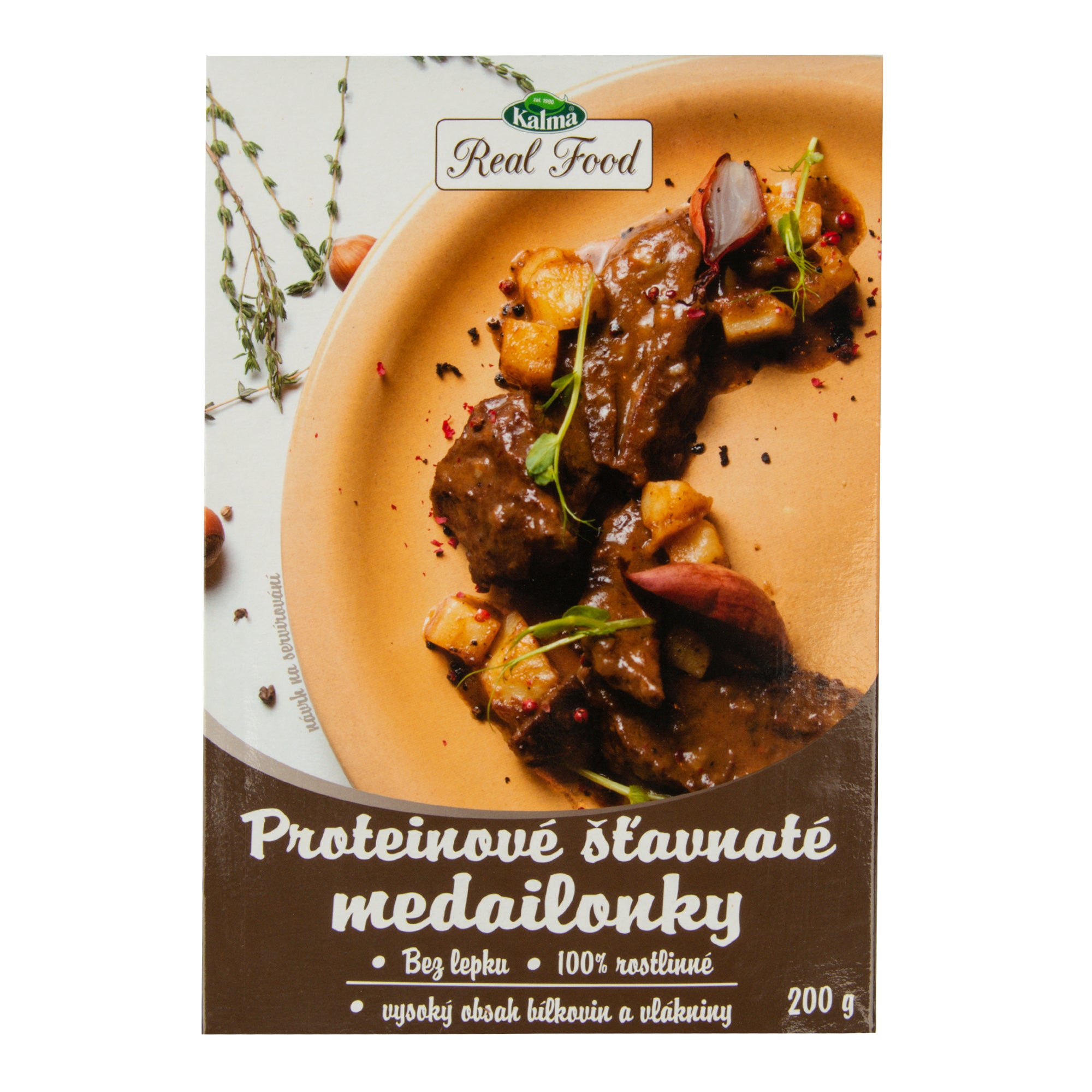 Medailonky proteinové šťavnaté 200 g   KALMA Kalma