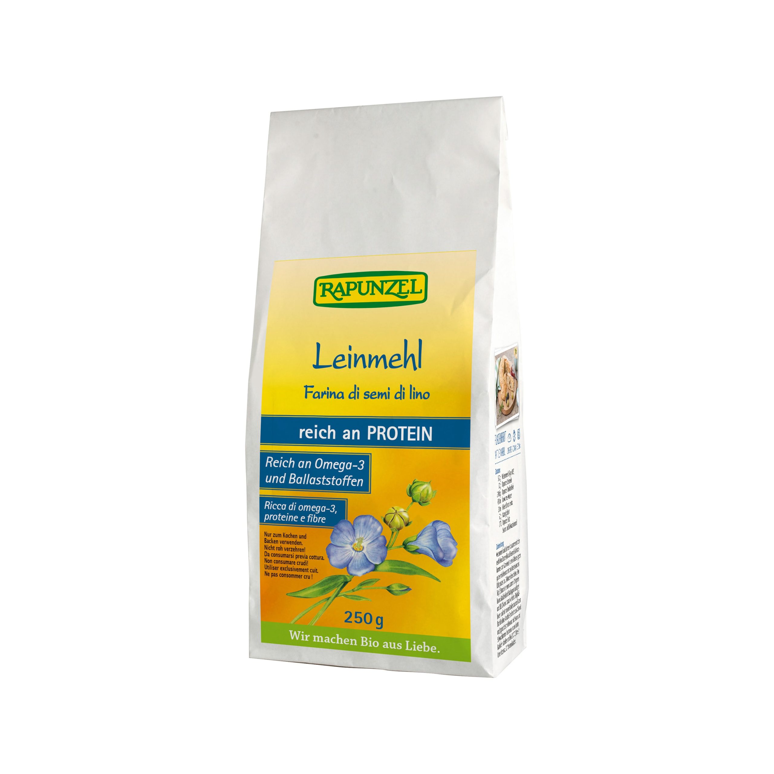 Mouka lněná 250 g BIO   RAPUNZEL Rapunzel