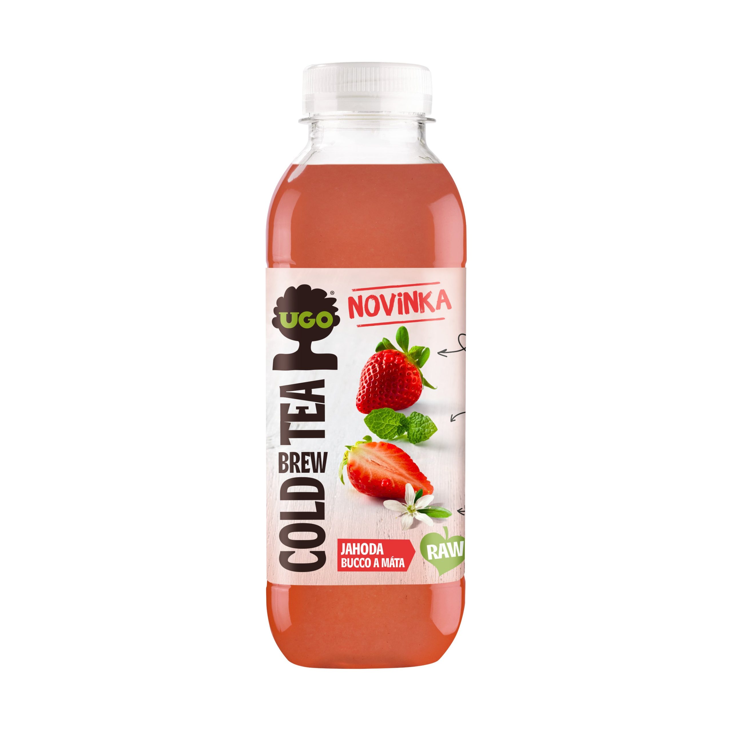 Nápoj Cold Brew Tea jahoda