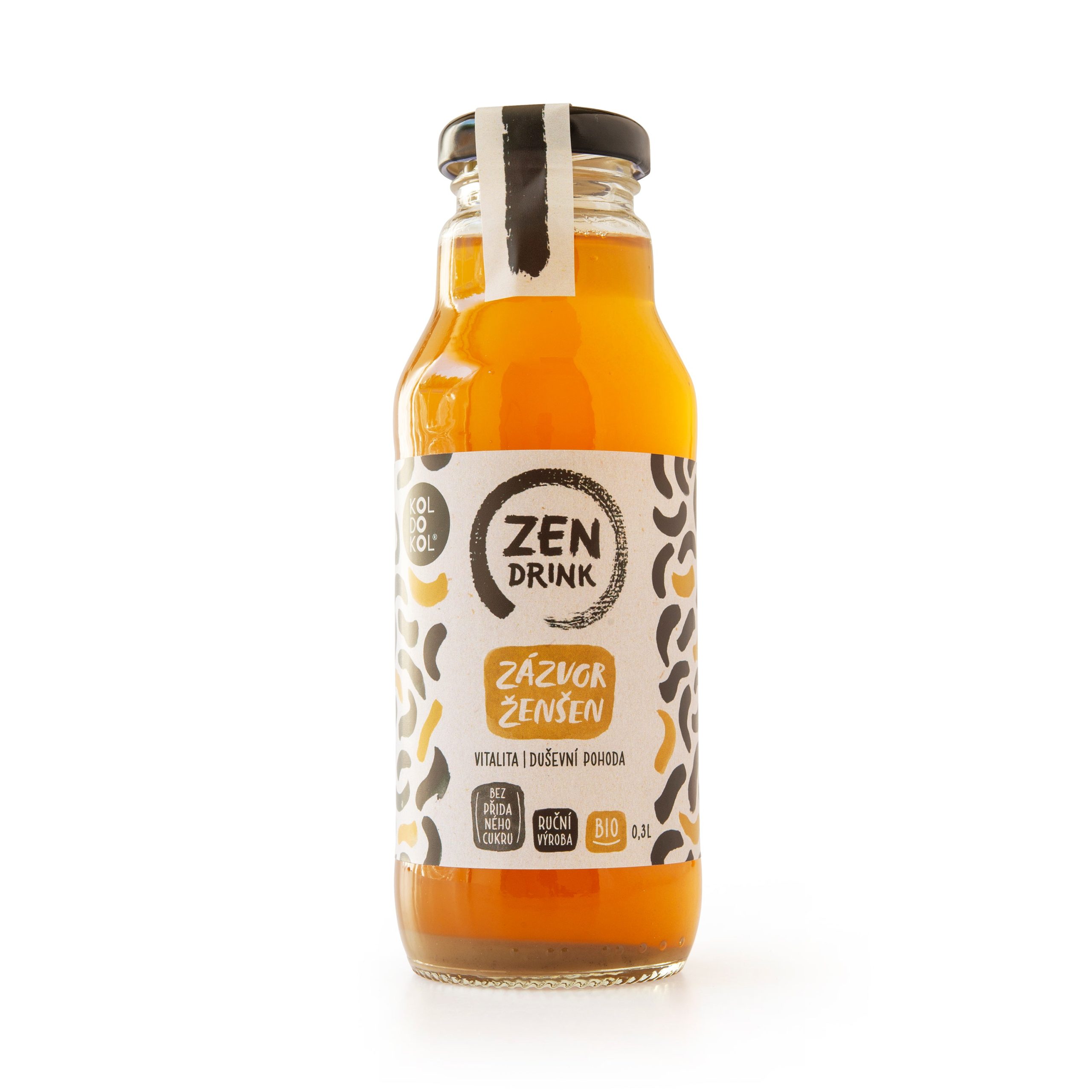 Nápoj ZEN zázvor a ženšen 300 ml BIO   KOLDOKOL Koldokol