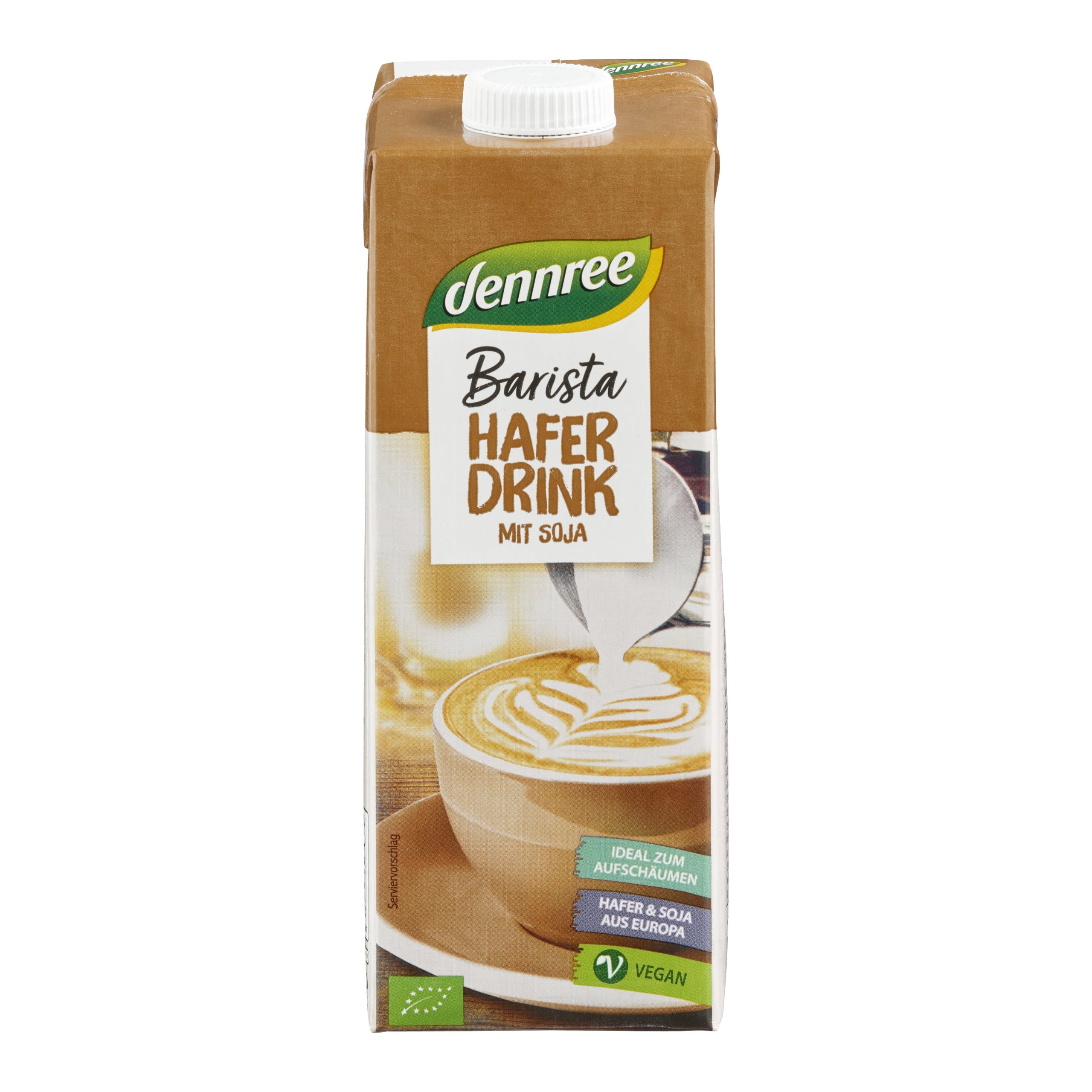 Nápoj ovesný se sójou barista 1 l BIO   DENNREE Dennree