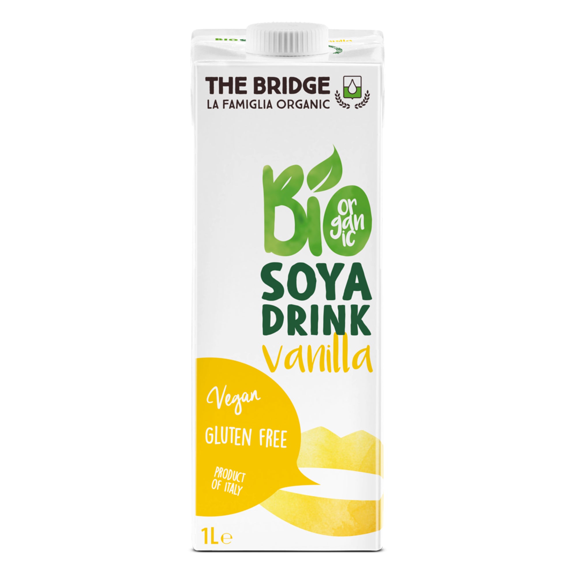Nápoj sójový vanilka 1 l BIO   THE BRIDGE The Bridge