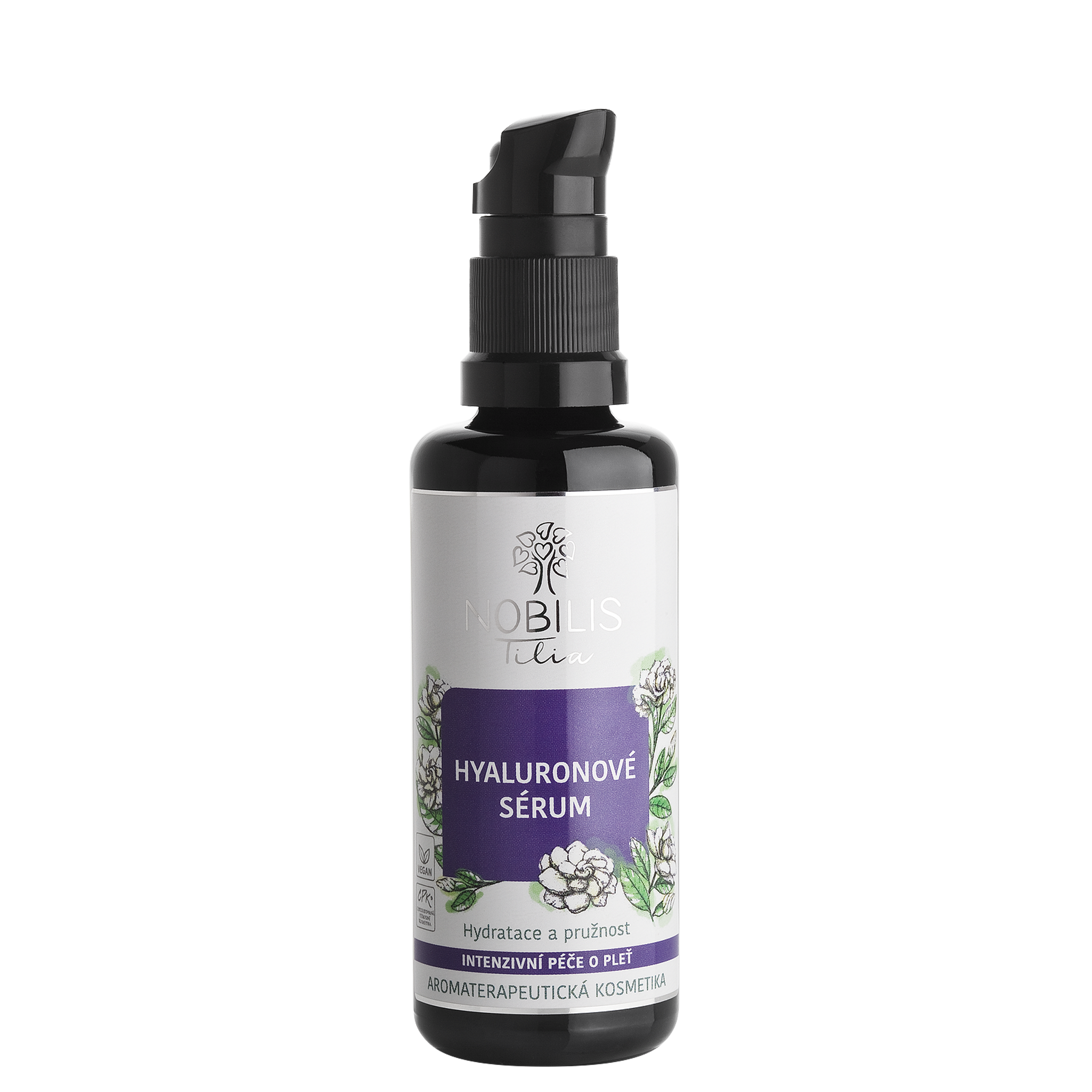 Nobilis Tilia Hyaluronové pleťové sérum - 50 ml - i pro citlivou a problematickou pleť Nobilis Tilia