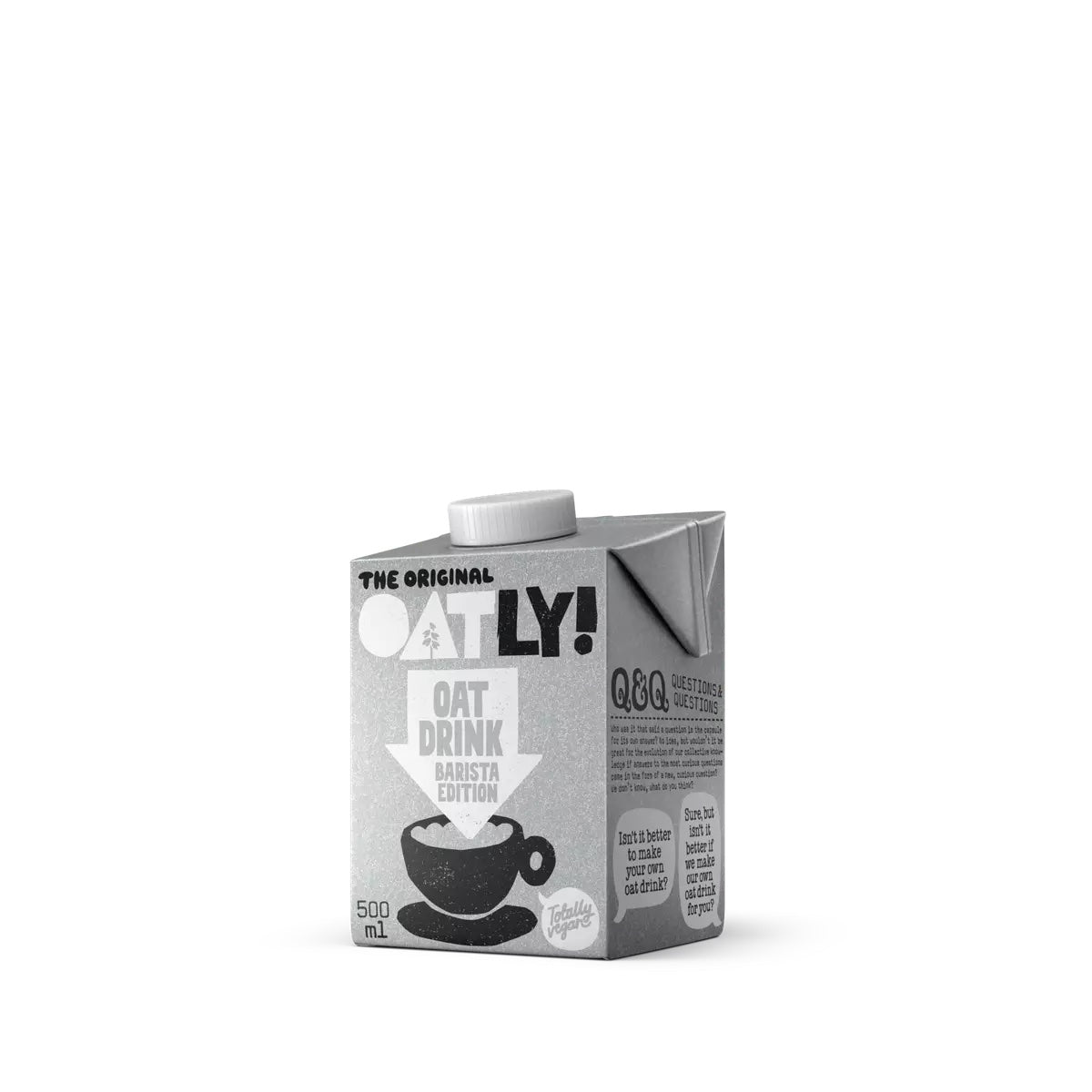 Oatly! Ovesný nápoj Barista - 500 ml - krémová pěna i bez mléka Oatly!