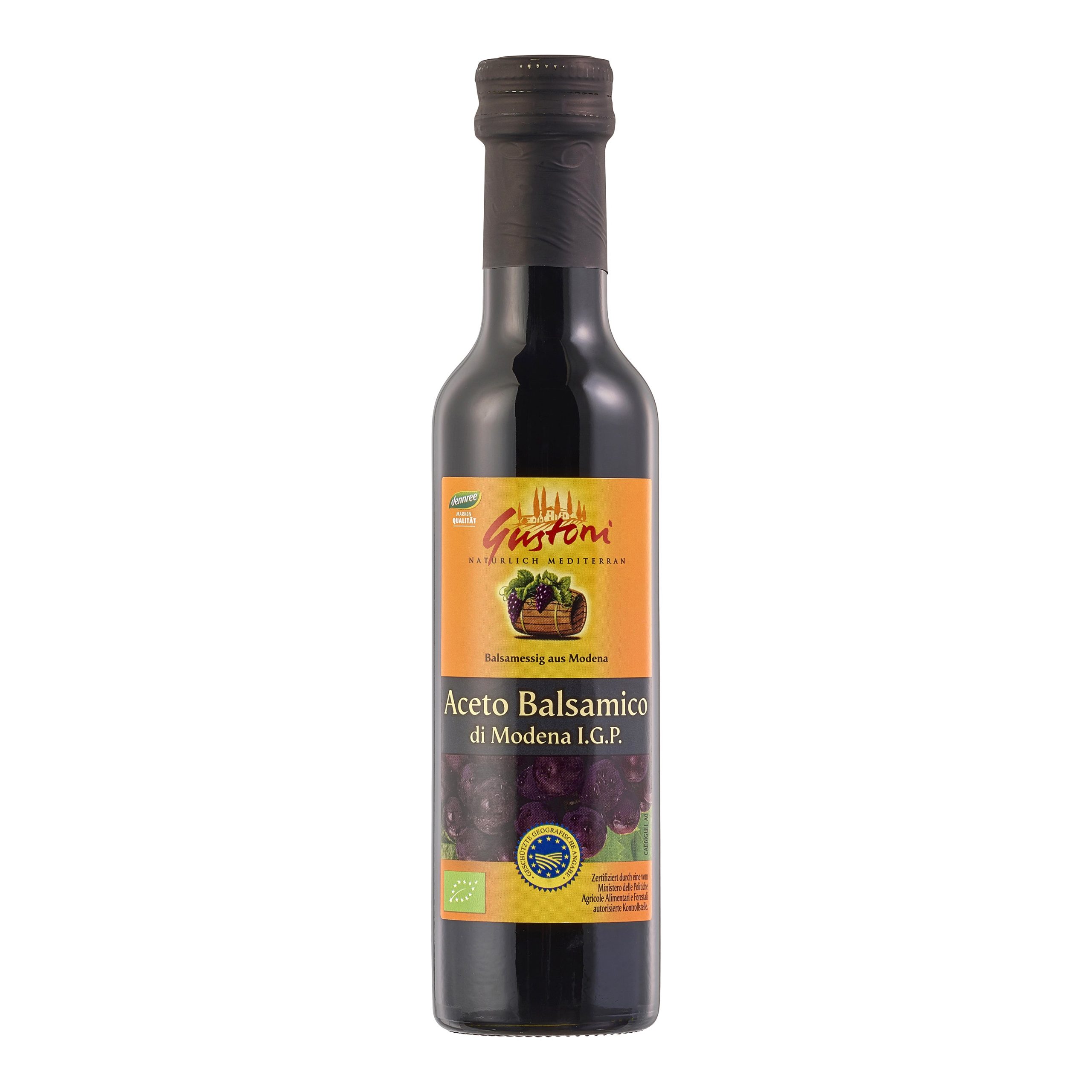 Ocet balsamikový z Modeny 250 ml BIO   DENNREE Dennree