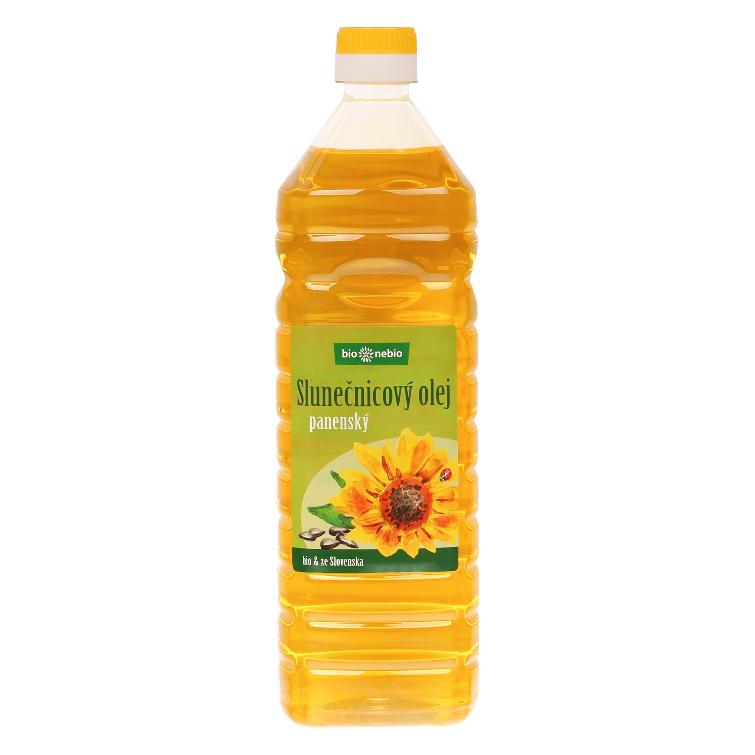 Olej slunečnicový lisovaný za studena 1 l BIO   BIO NEBIO Bio nebio