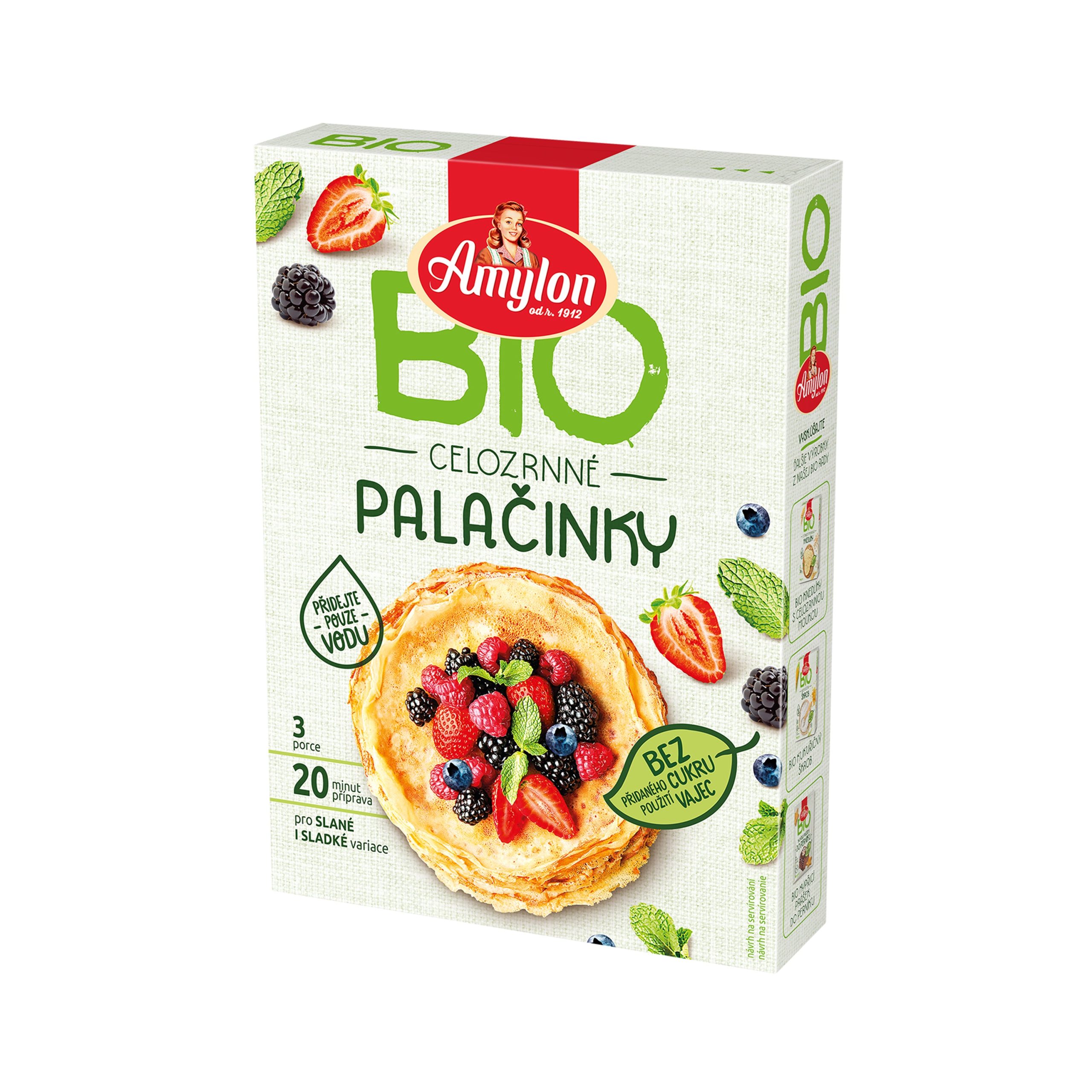 Palačinky celozrnné 250 g BIO   AMYLON Amylon