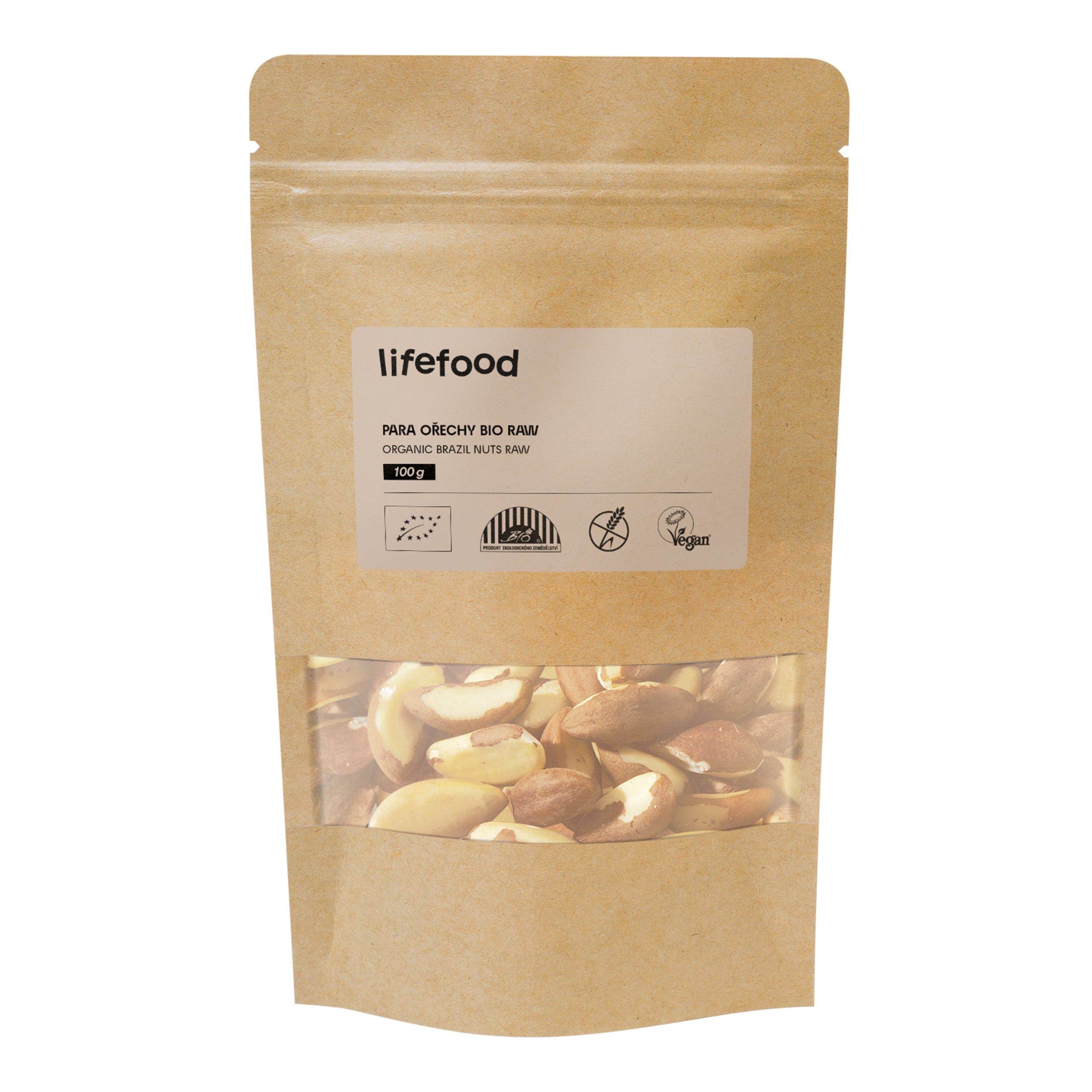 Para ořechy RAW 100 g BIO   LIFEFOOD Lifefood