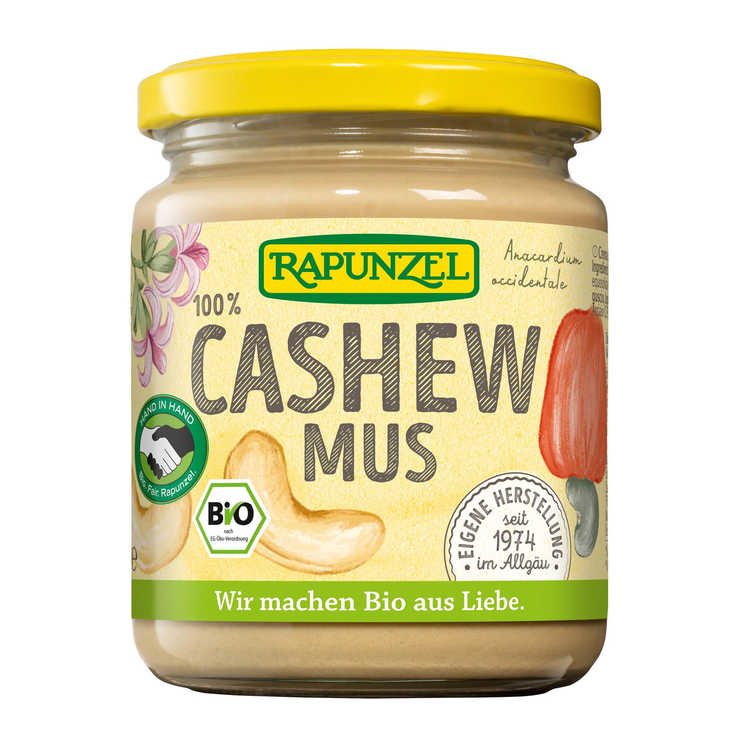 Pasta kešu 100 % 250 g BIO   RAPUNZEL Rapunzel