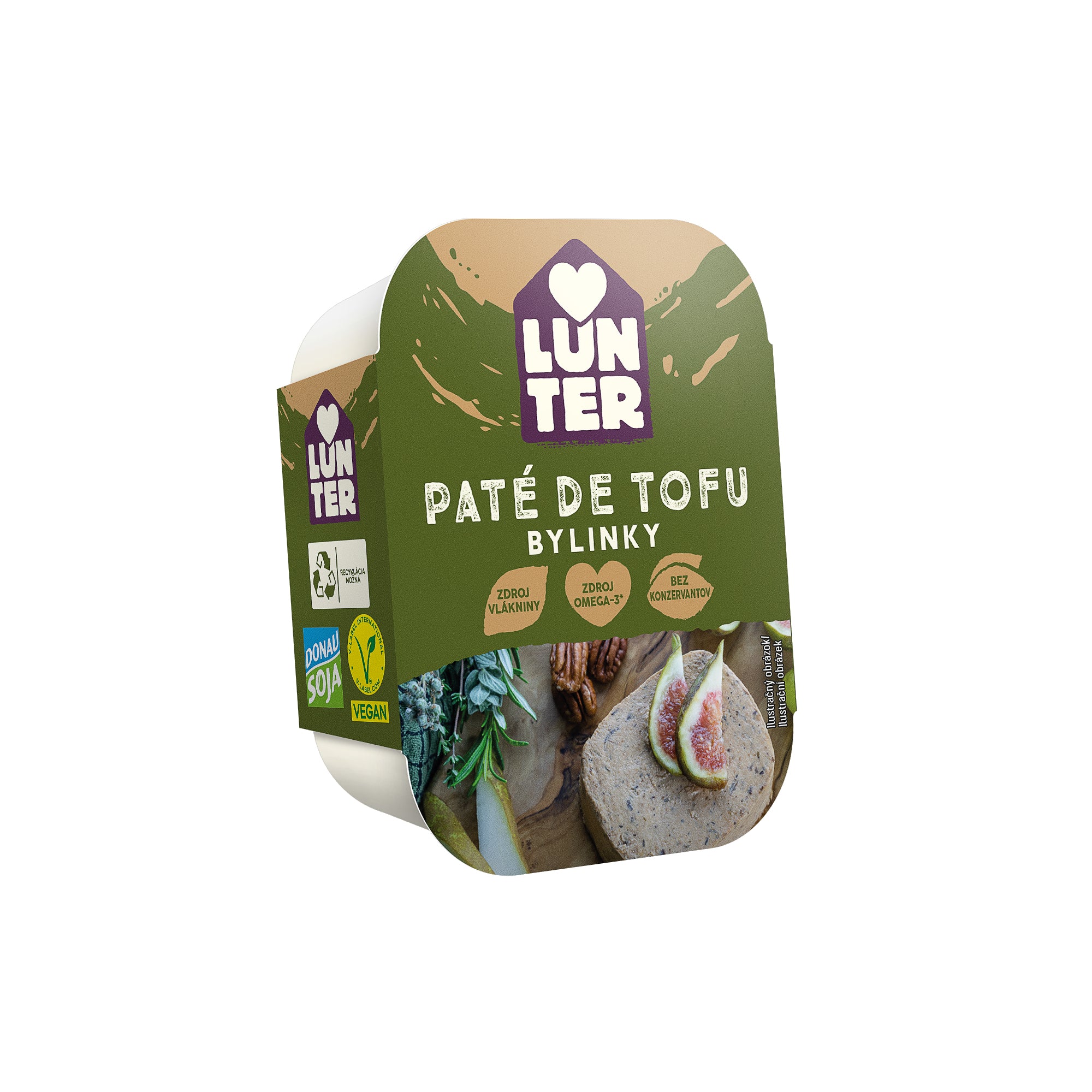 Paté z tofu s bylinkami 150 g   LUNTER Lunter